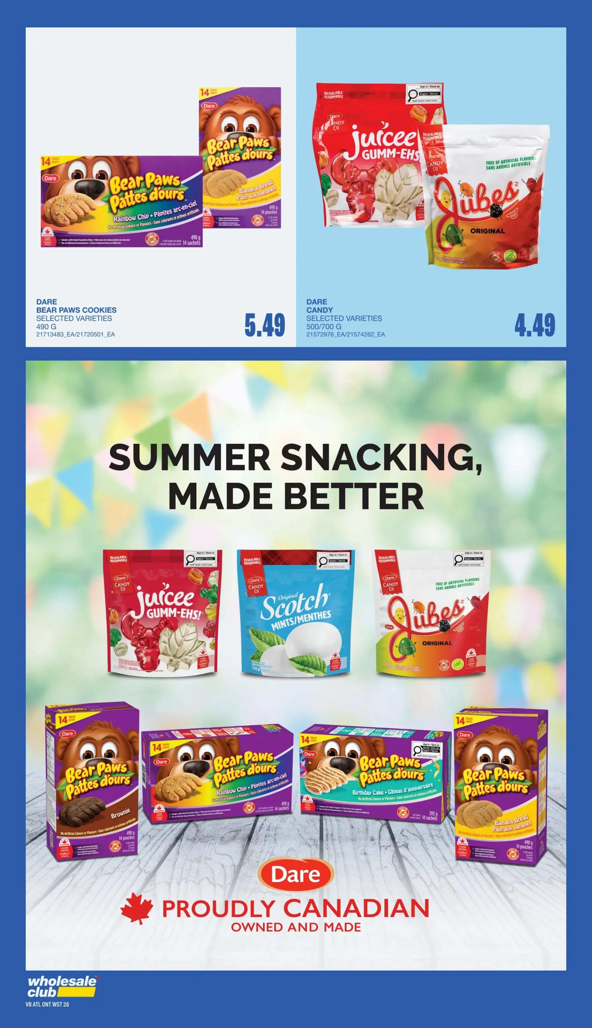 Wholesale Club (West) Flyer July 30 to August 5