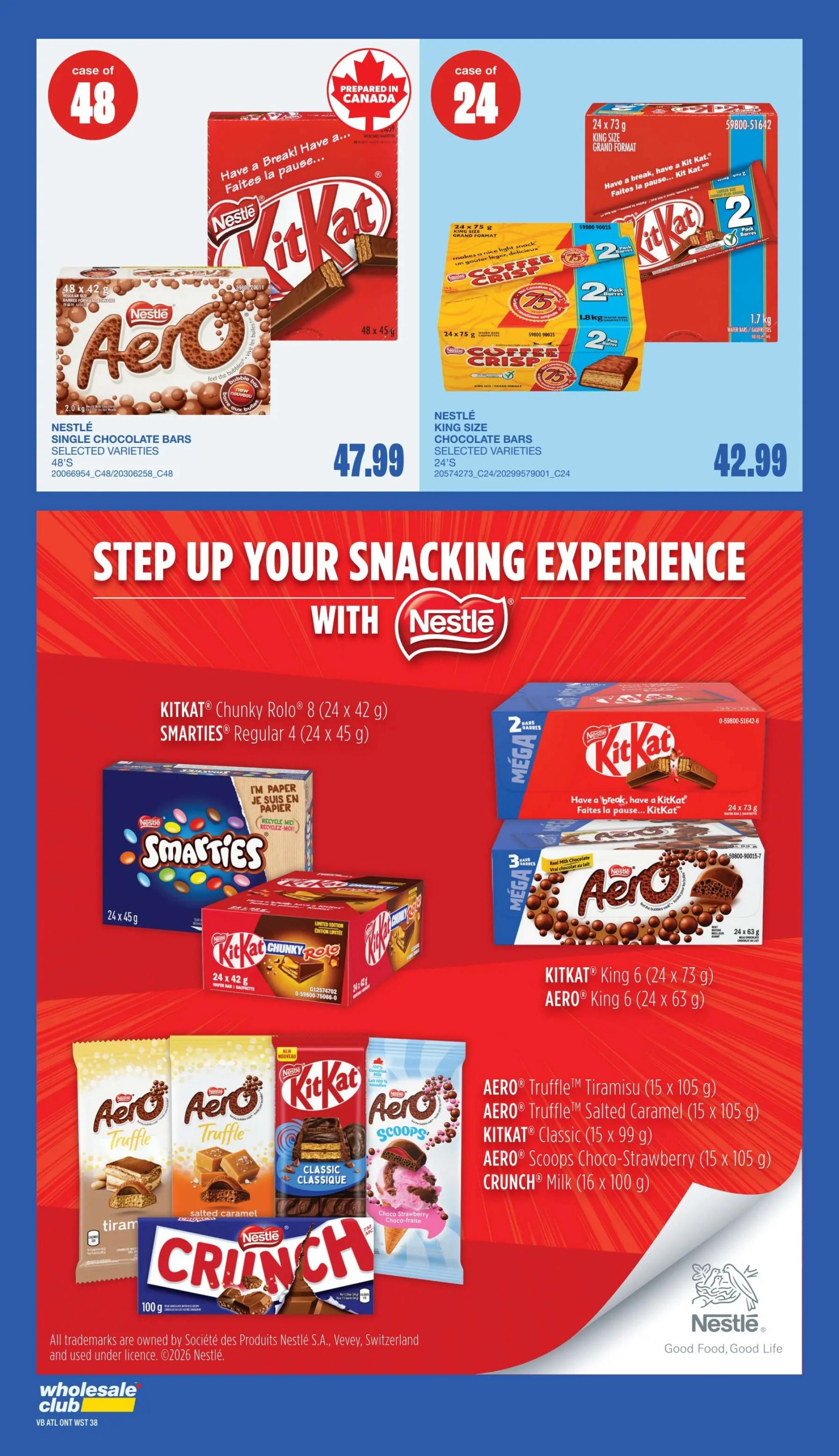 Wholesale Club (West) Flyer July 30 to August 5