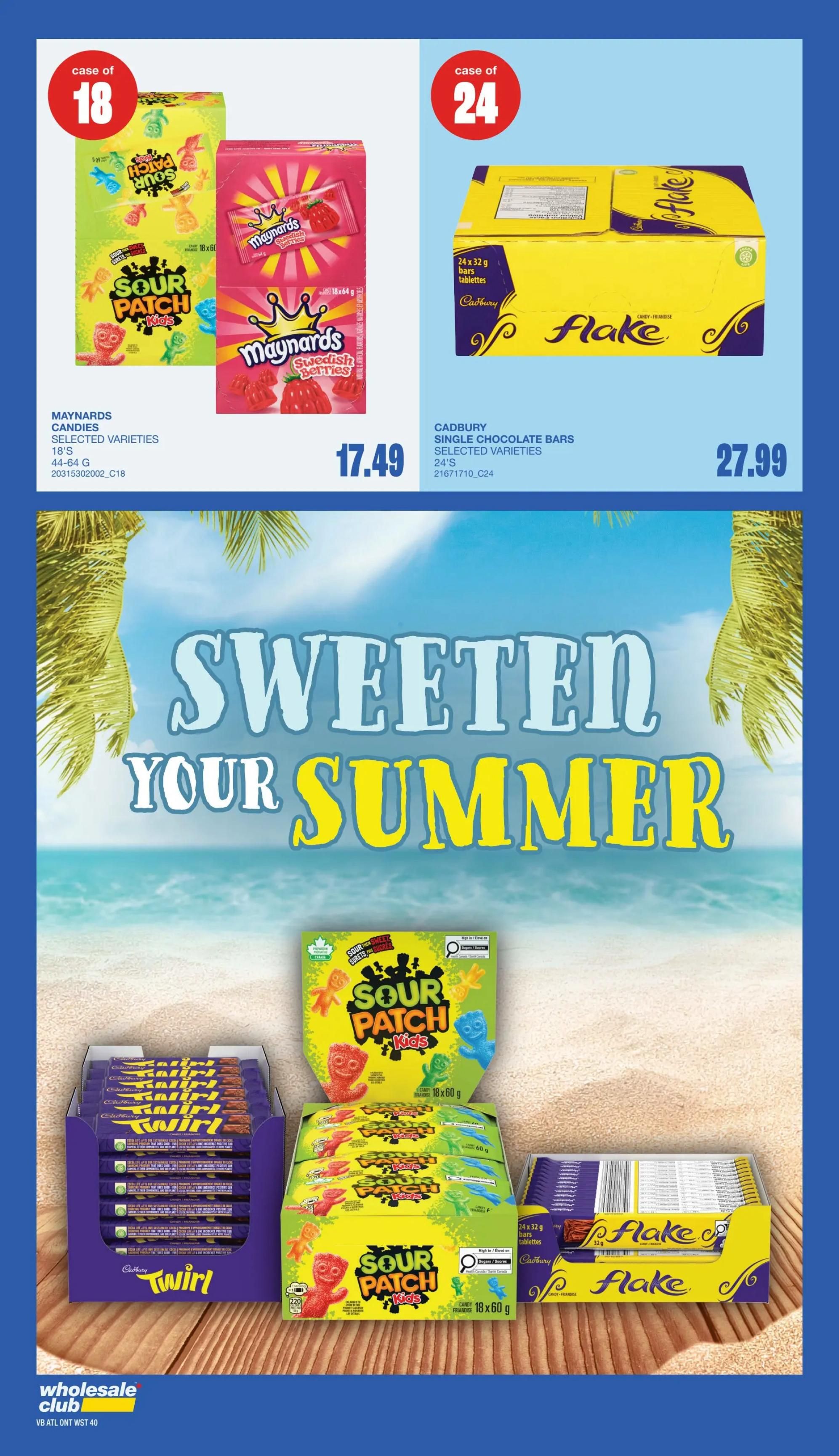 Wholesale Club (West) Flyer July 30 to August 5