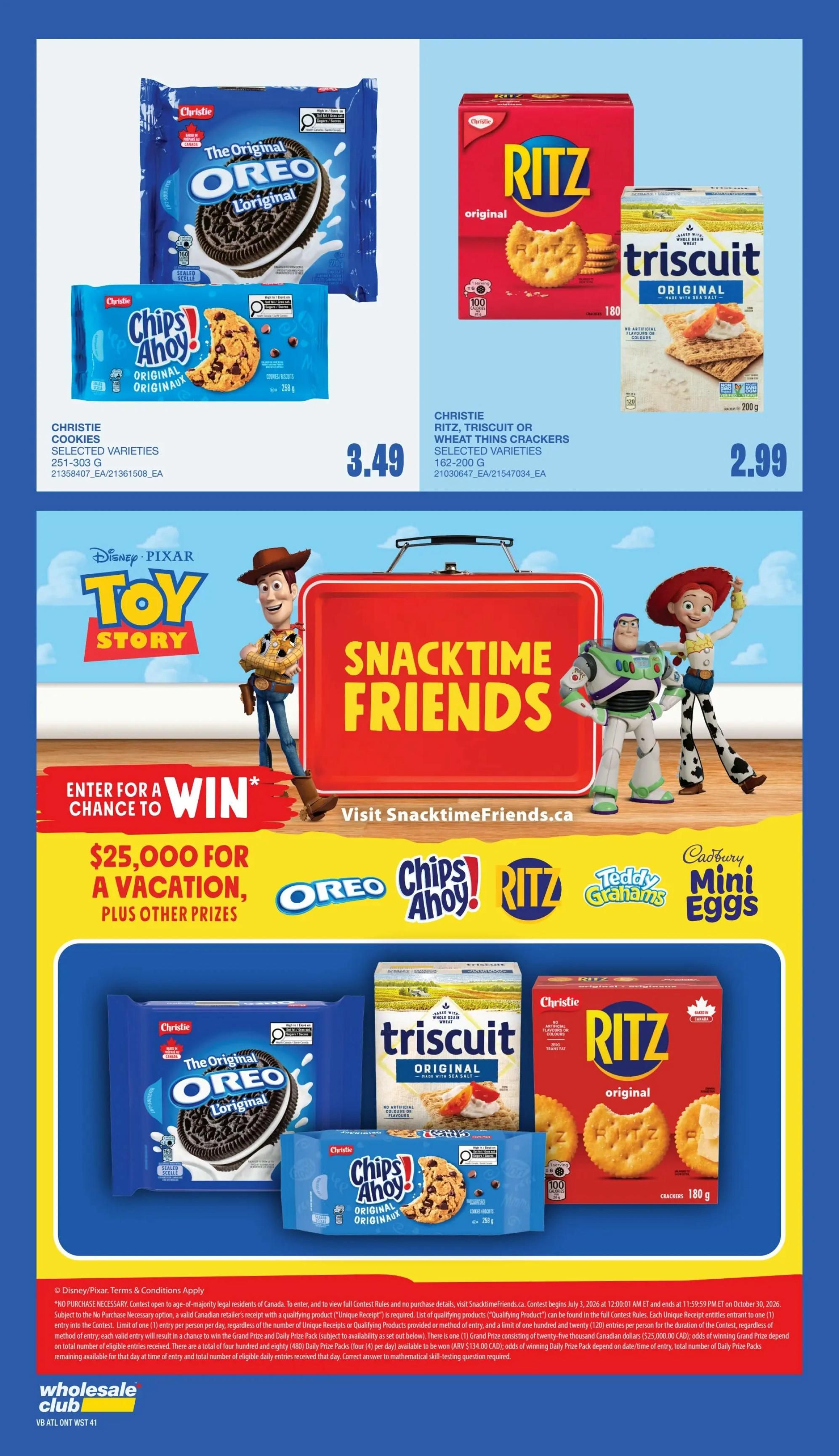 Wholesale Club (West) Flyer July 30 to August 5