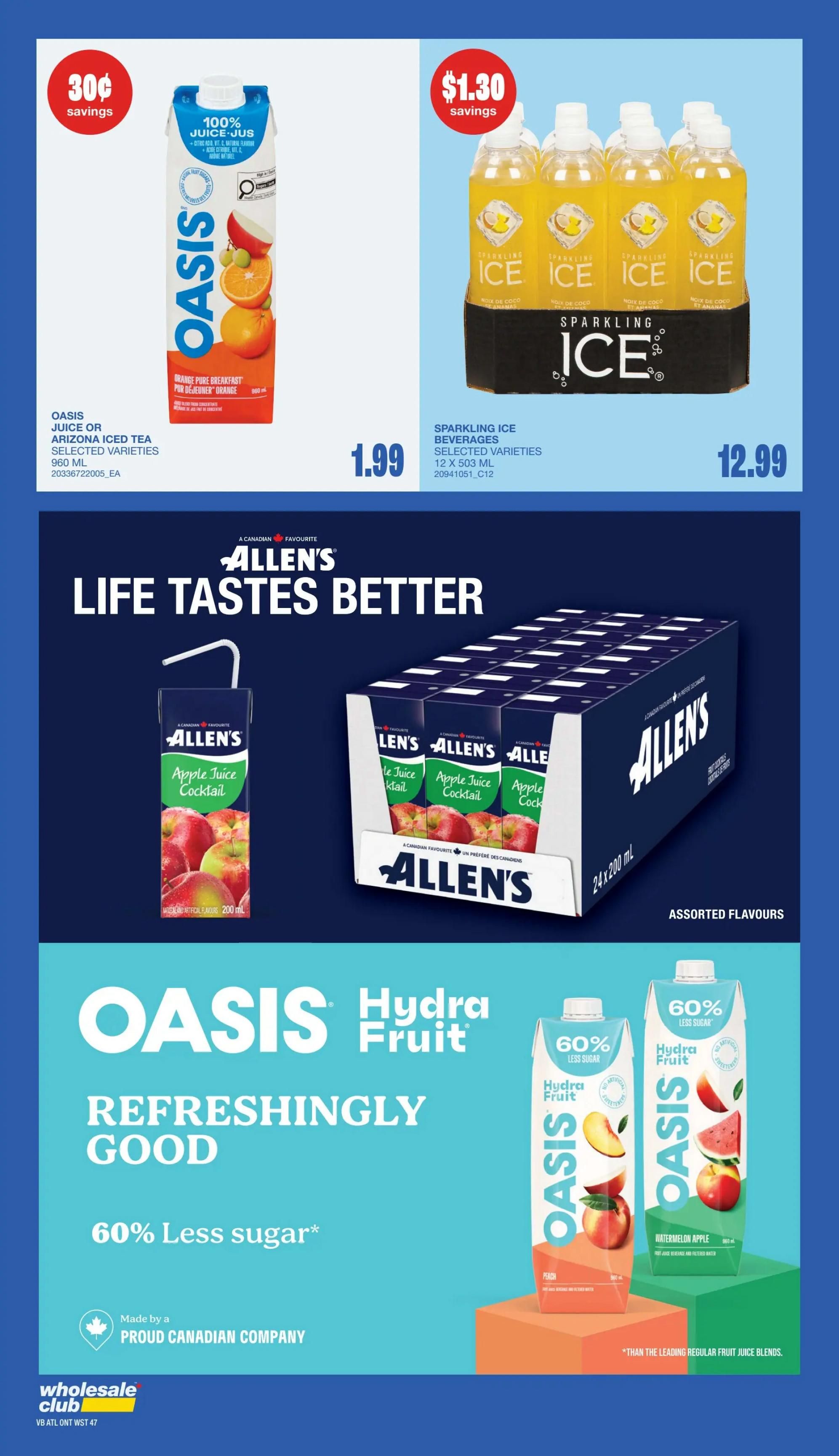 Wholesale Club (West) Flyer July 30 to August 5