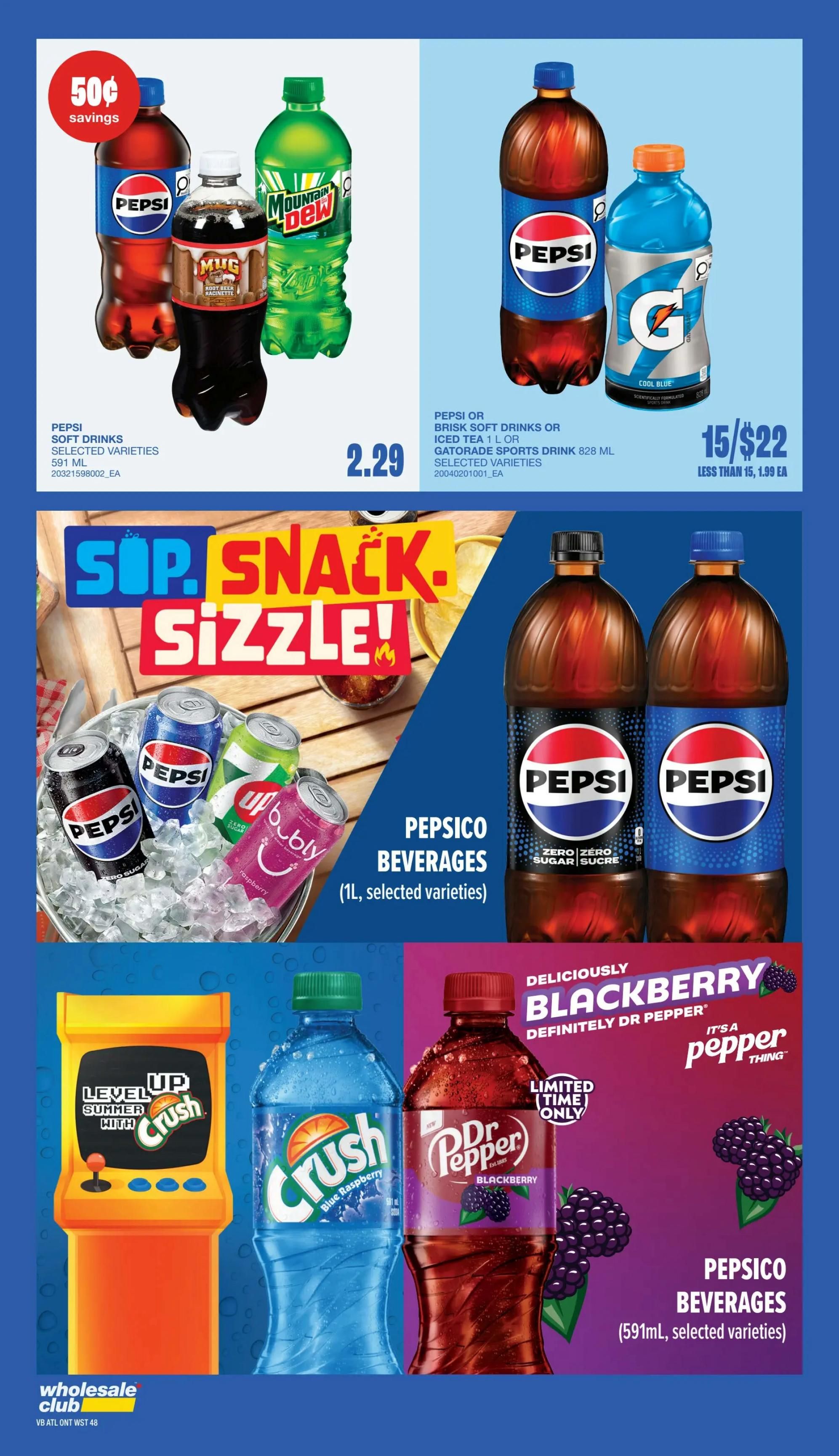 Wholesale Club (West) Flyer July 30 to August 5