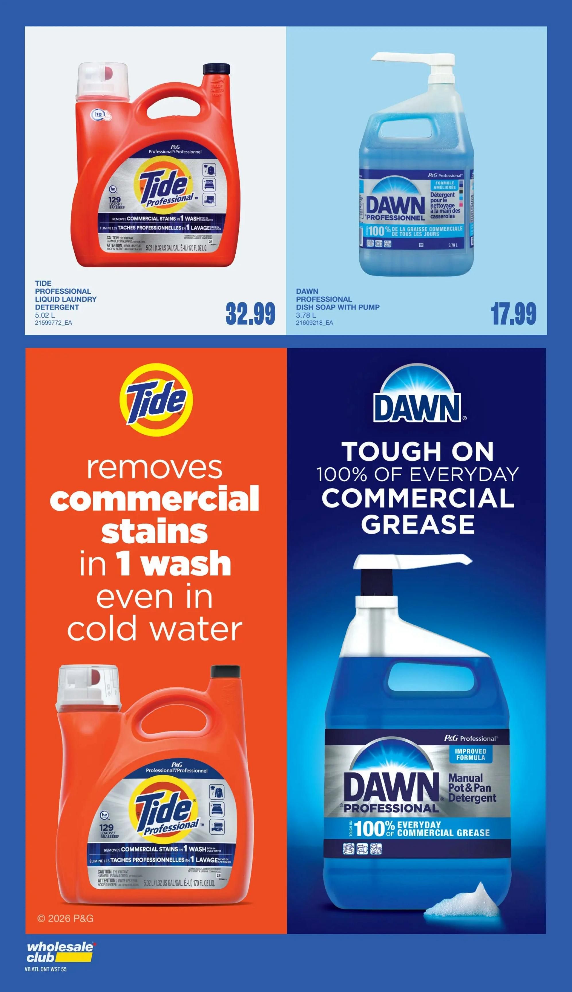 Wholesale Club (West) Flyer July 30 to August 5