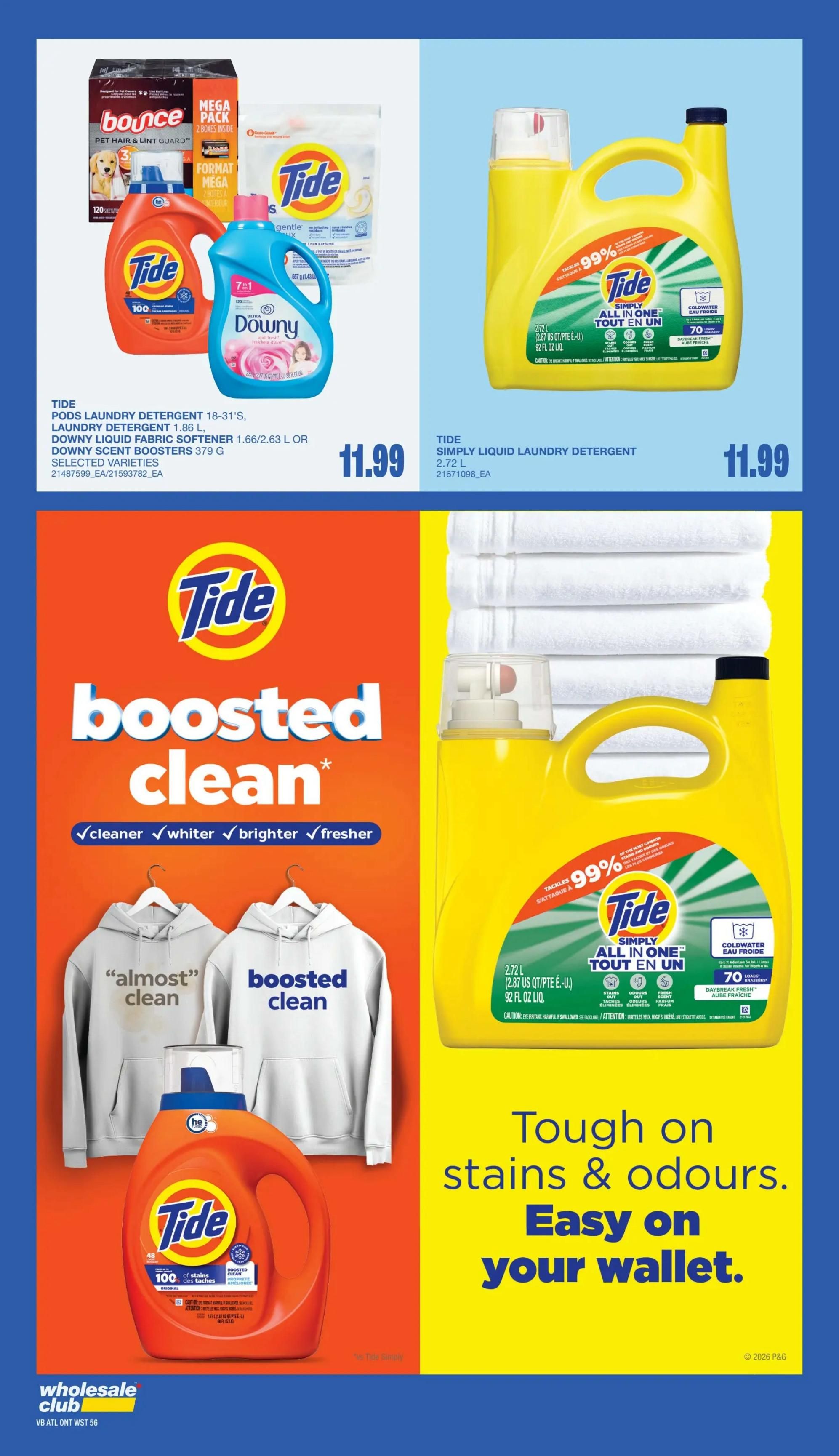 Wholesale Club (West) Flyer July 30 to August 5