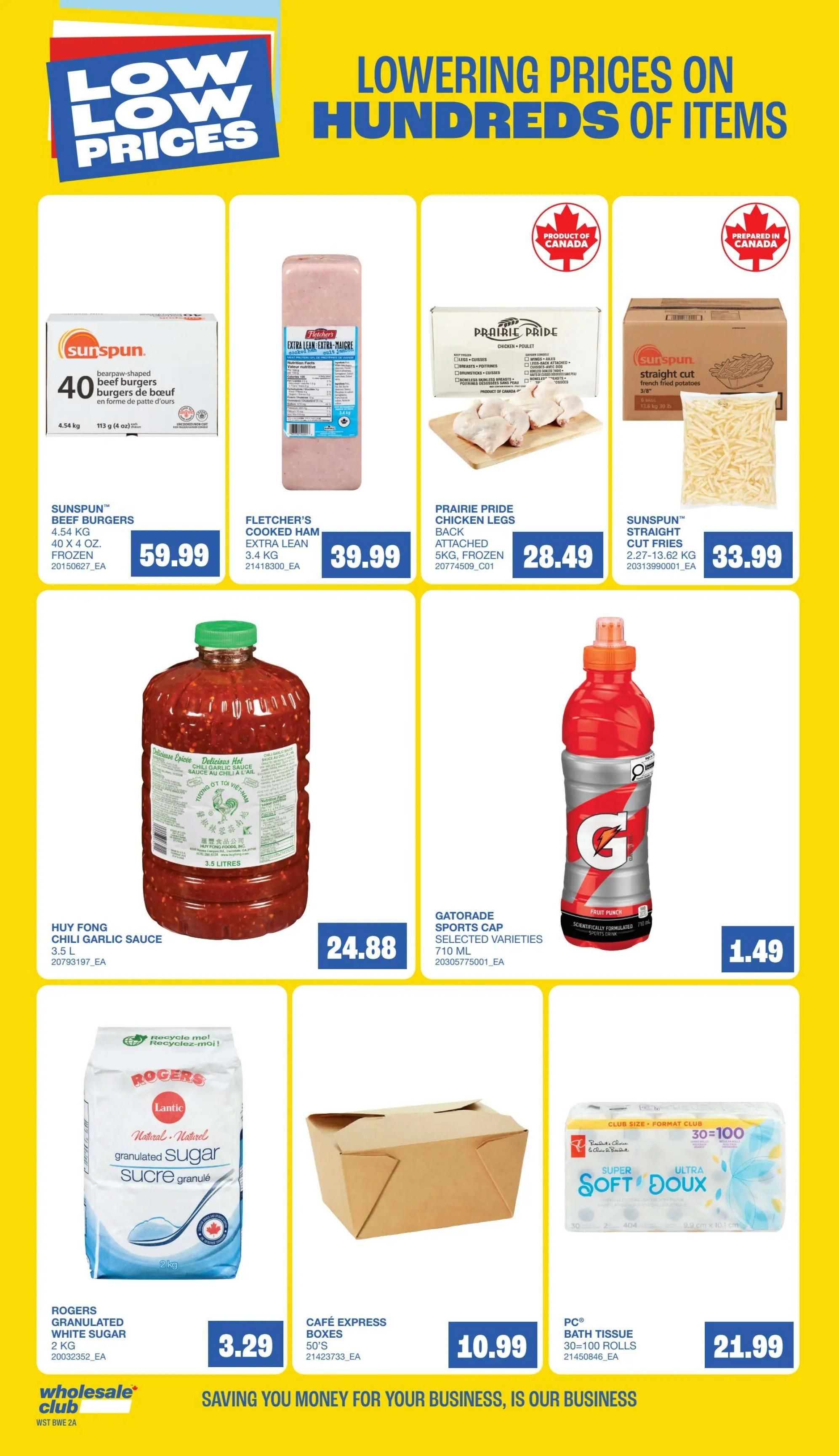 Wholesale Club (West) Flyer July 30 to August 5