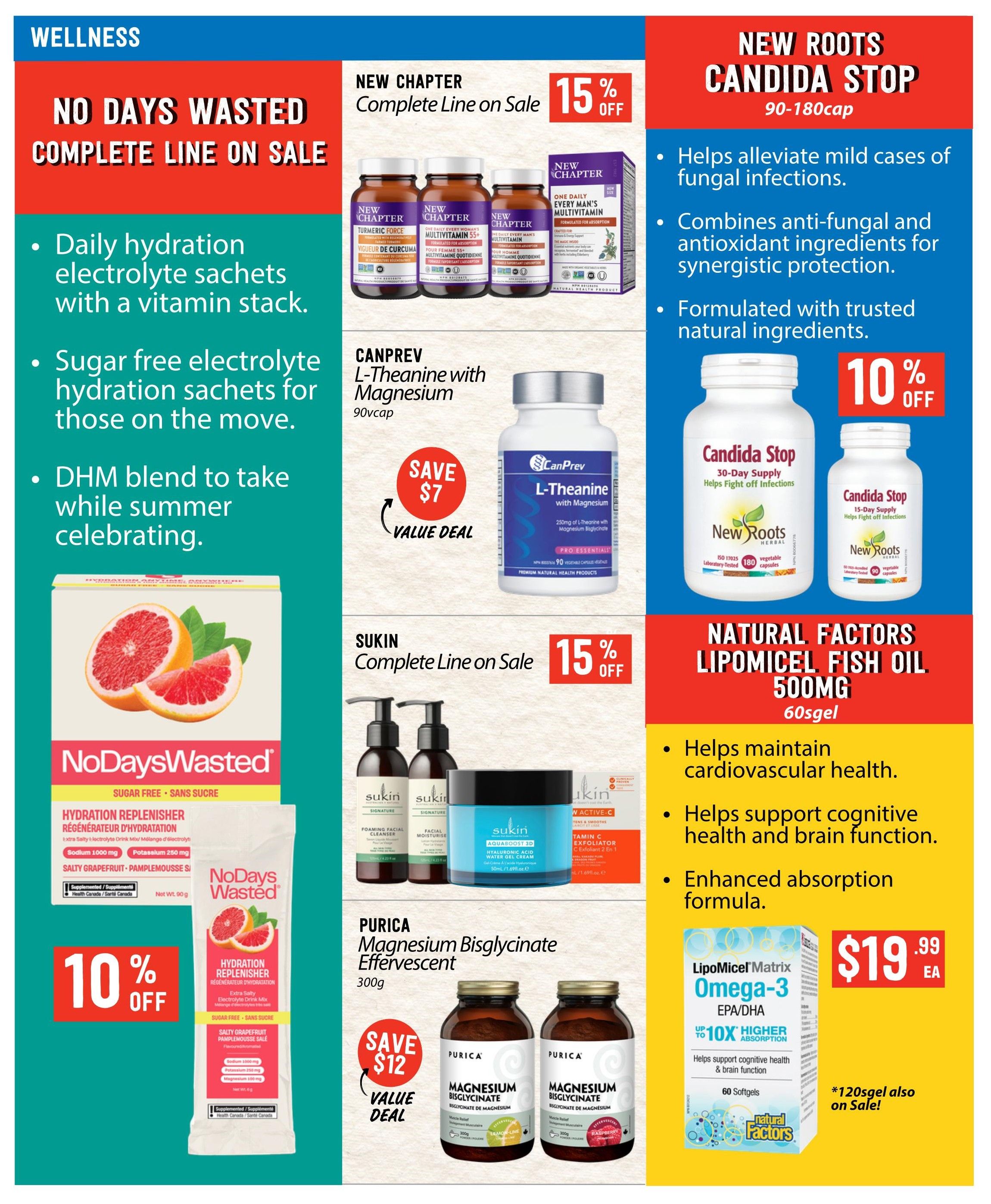 Pomme Natural Market Monthly Specials Flyer July 30 to September 2