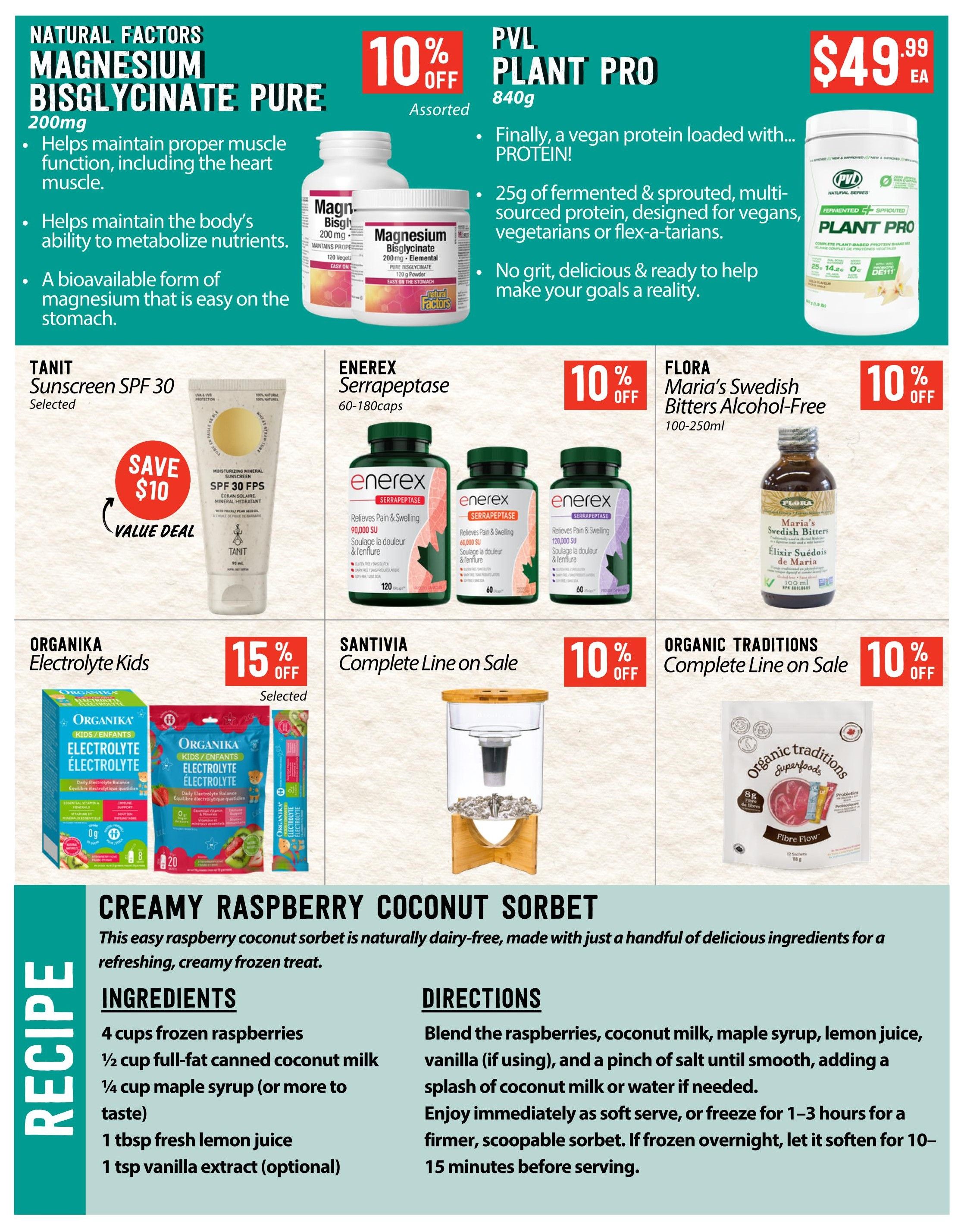 Pomme Natural Market Monthly Specials Flyer July 30 to September 2