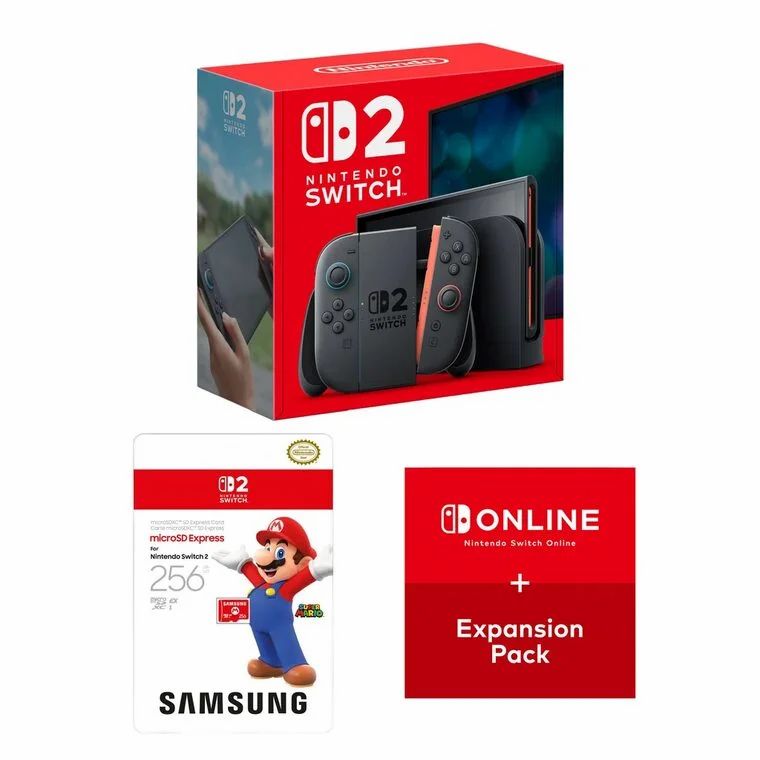 Twish Cart: Nintendo Switch 2 + 256GB microSD Express + 1yr NSO Expansion Pack – $635.23 before tax Twish Cart: Nintendo Switch 2 + 256GB microSD Express + 1yr NSO Expansion Pack – $635.23 before tax