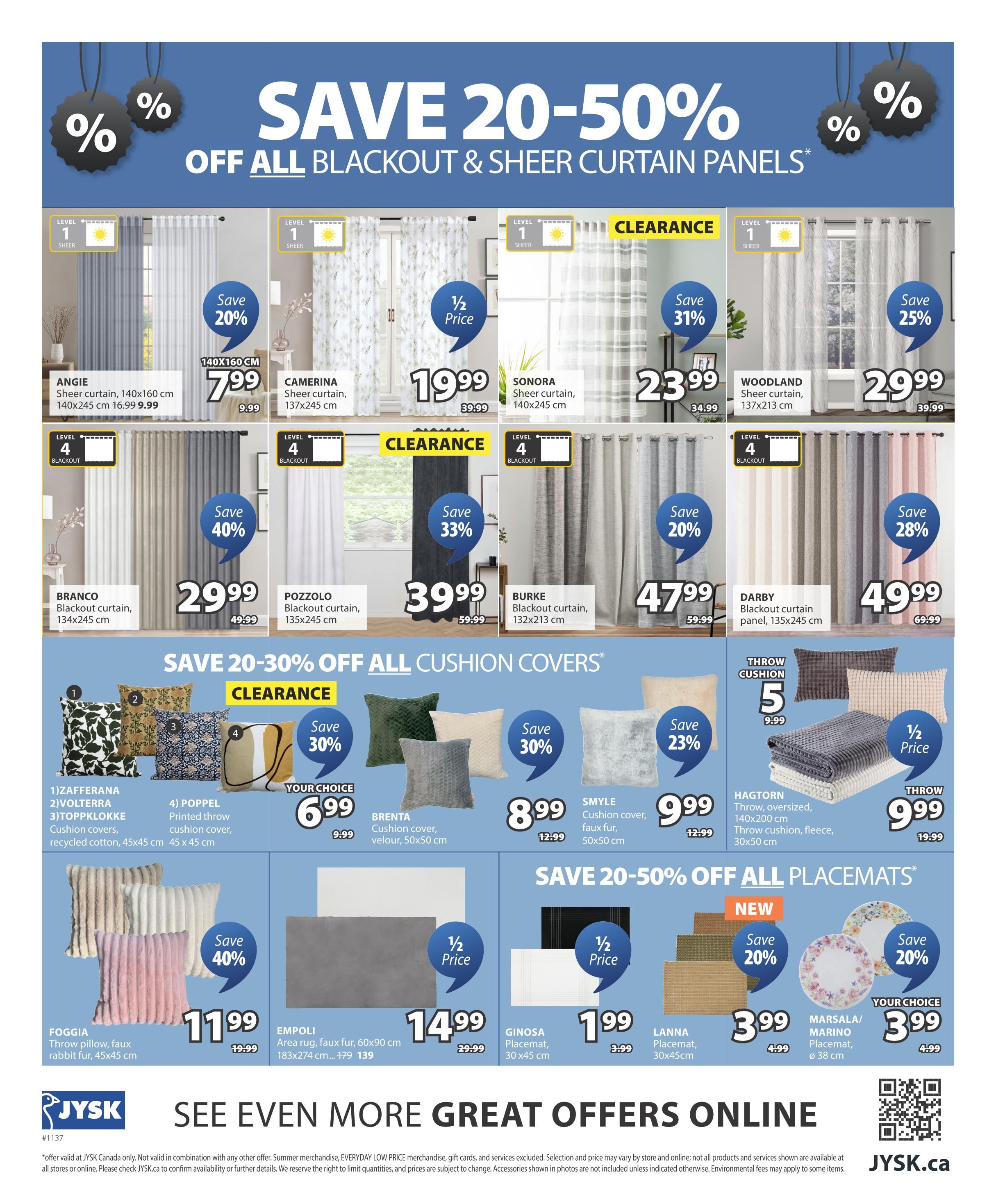 JYSK Flyer July 30 to August 12