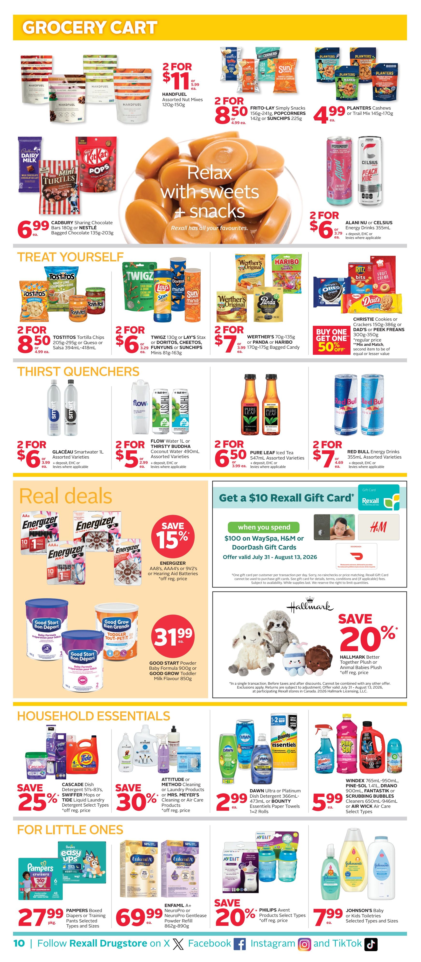 Rexall (BC) Flyer July 31 to August 13