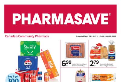Pharmasave (Atlantic) Flyer July 31 to August 6