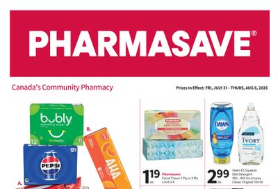 Pharmasave (West) Flyer July 31 to August 6