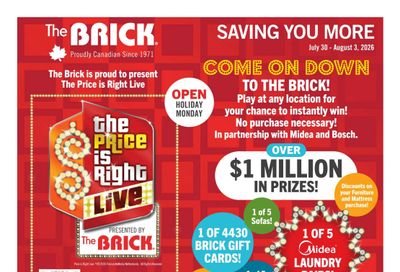 The Brick Flyer July 30 to August 12