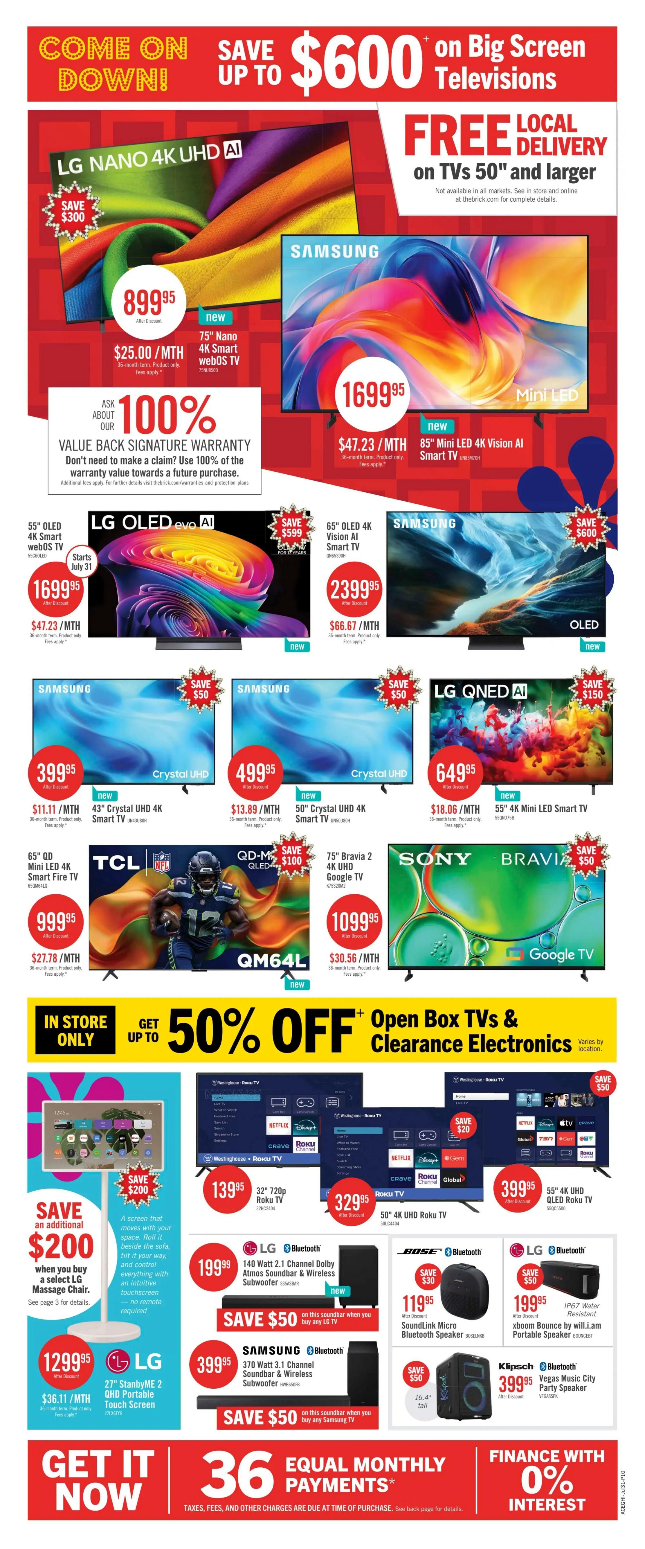 The Brick Flyer July 30 to August 12