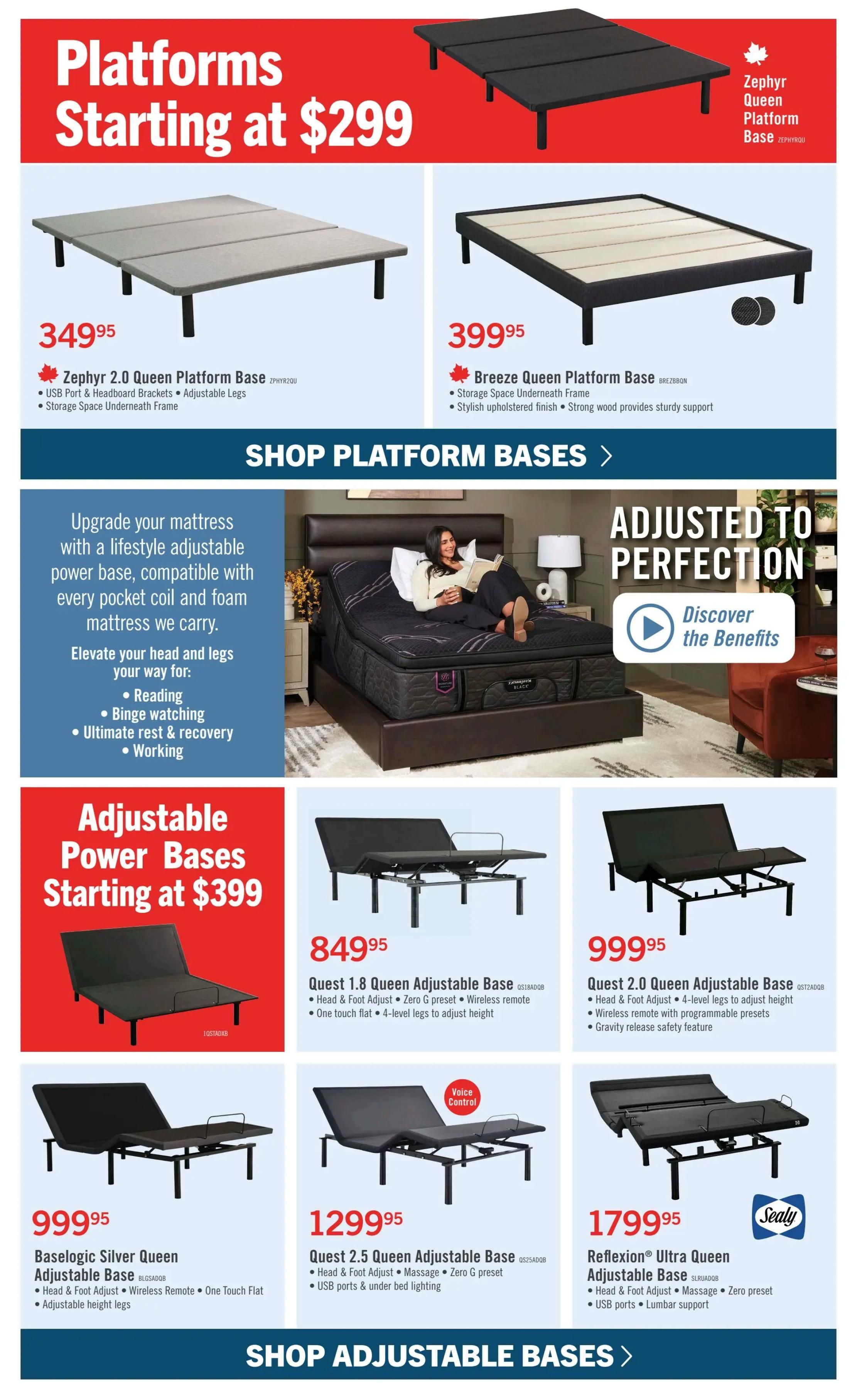 The Brick Mattress Store Flyer July 30 to August 12