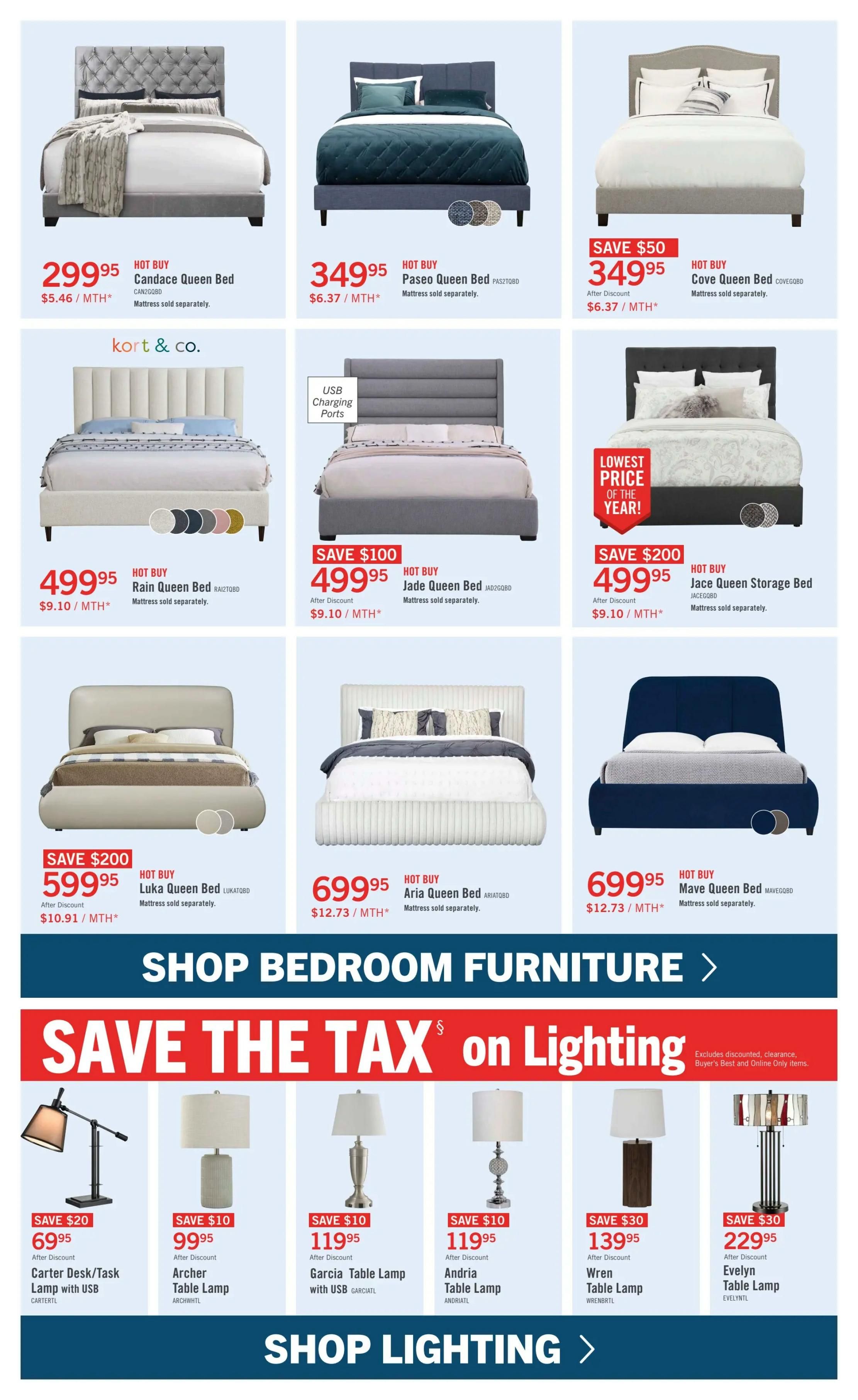 The Brick Mattress Store Flyer July 30 to August 12