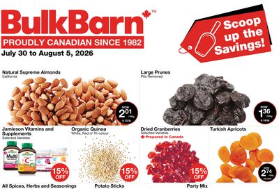 Bulk Barn Flyer July 30 to August 5