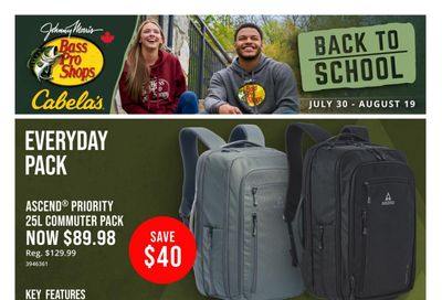 Bass Pro Shops Flyer July 30 to August 19