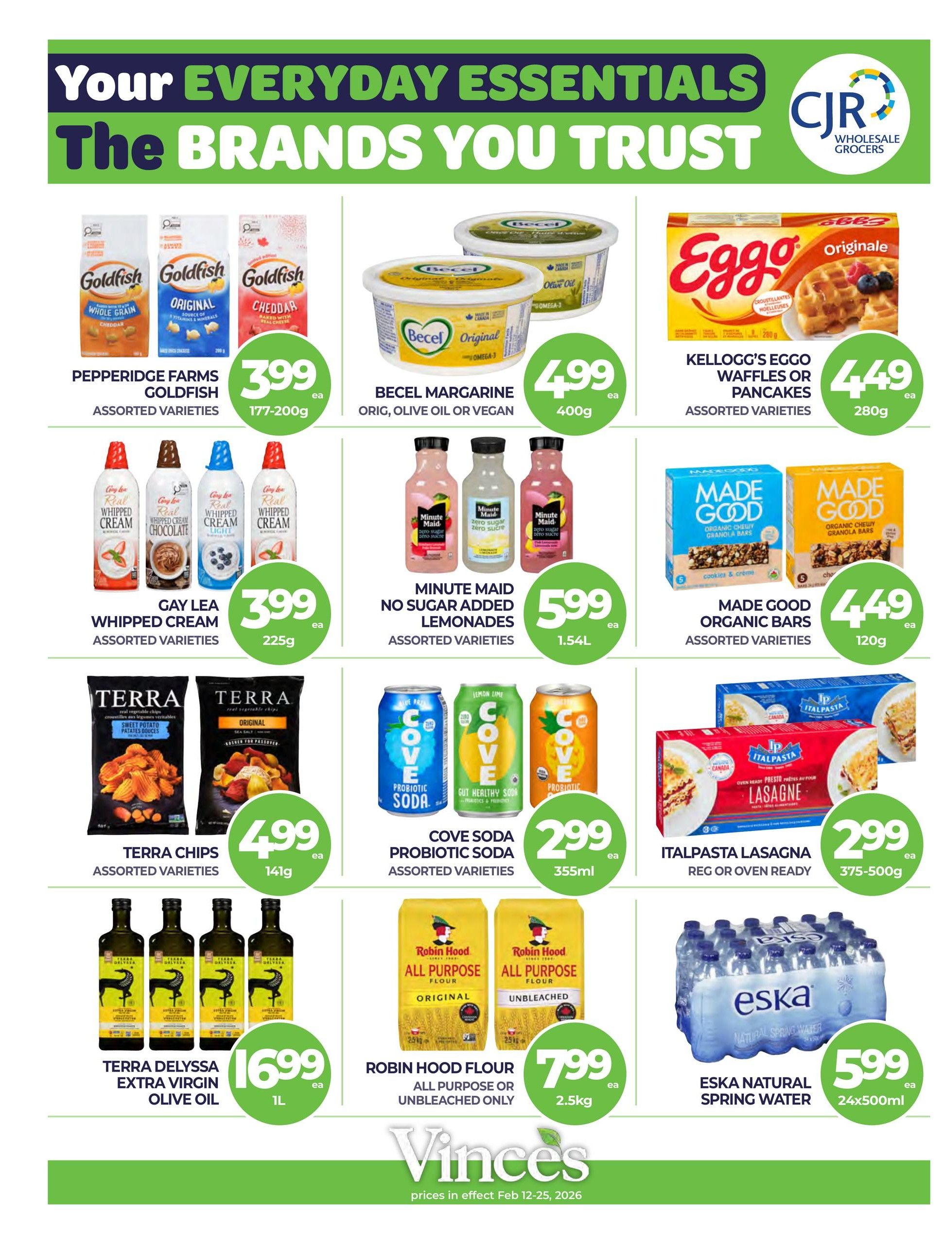 Vince's Market Flyer July 30 to August 12