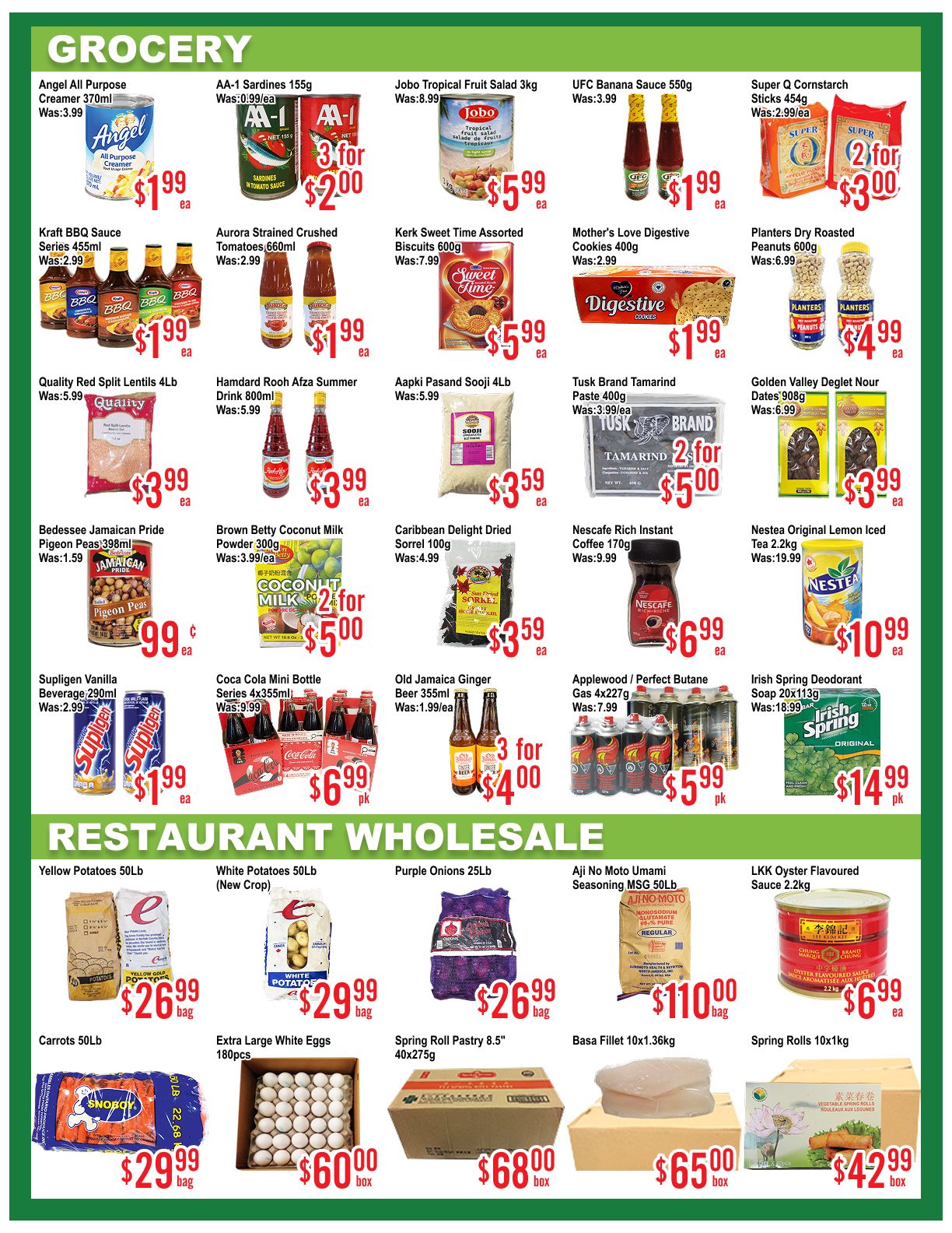 Skyland Food Mart Flyer July 31 to August 6