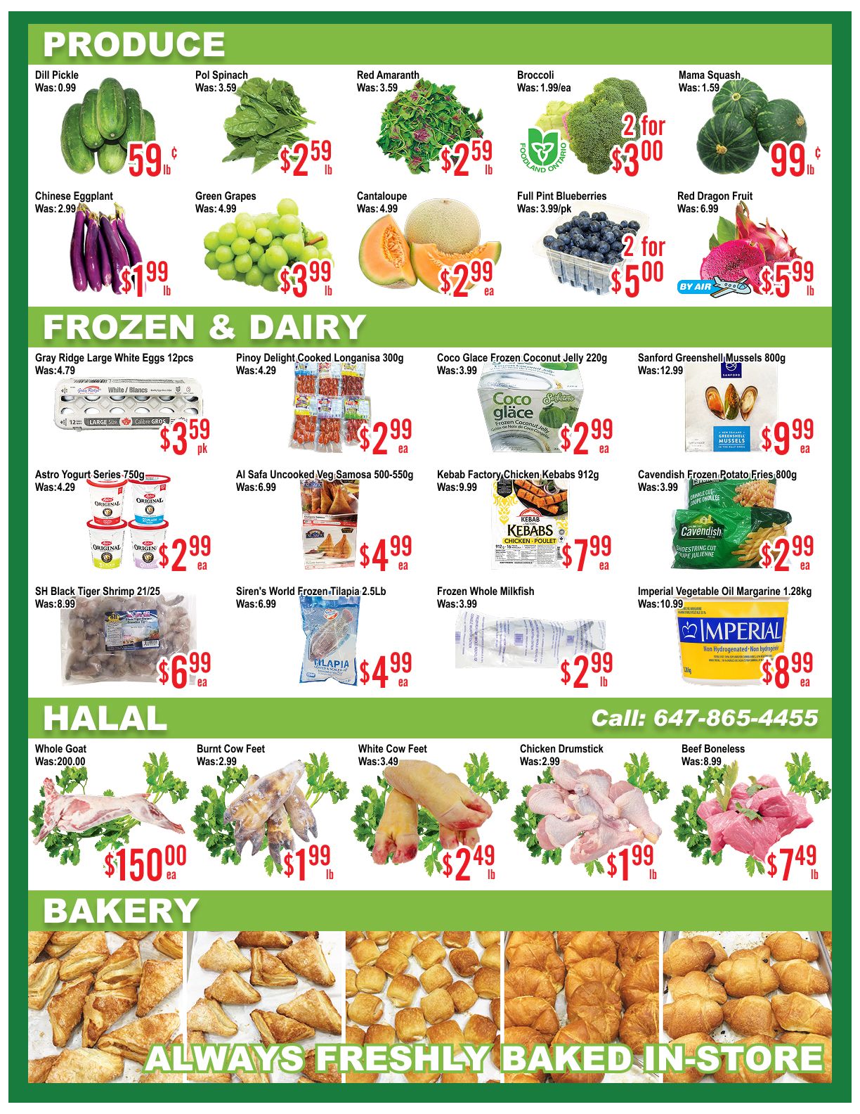 Skyland Food Mart Flyer July 31 to August 6