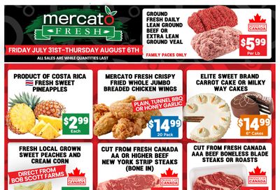 Mercato Fresh Flyer July 31 to August 6