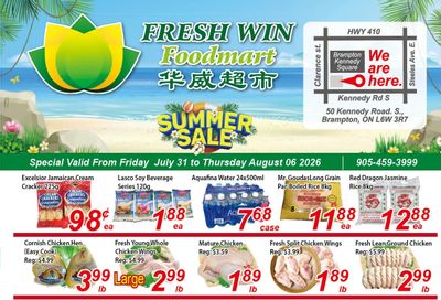 Fresh Win Foodmart Flyer July 31 to August 6