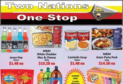 Two Nations One Stop Flyer July 31 to August 6