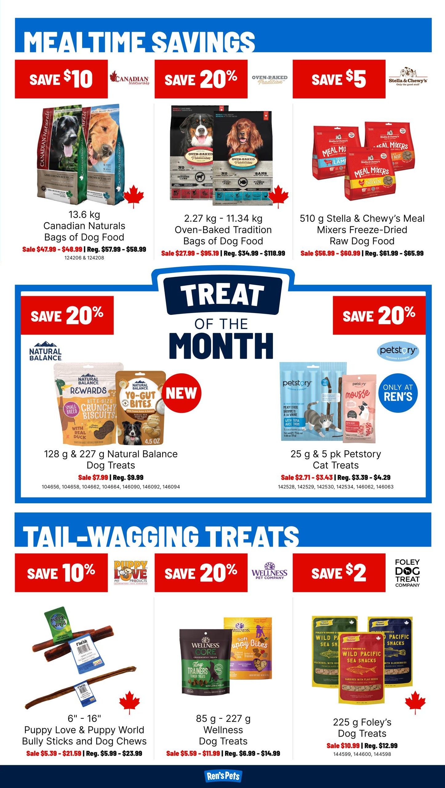 Ren's Pets Monthly Flyer August 1 to 31