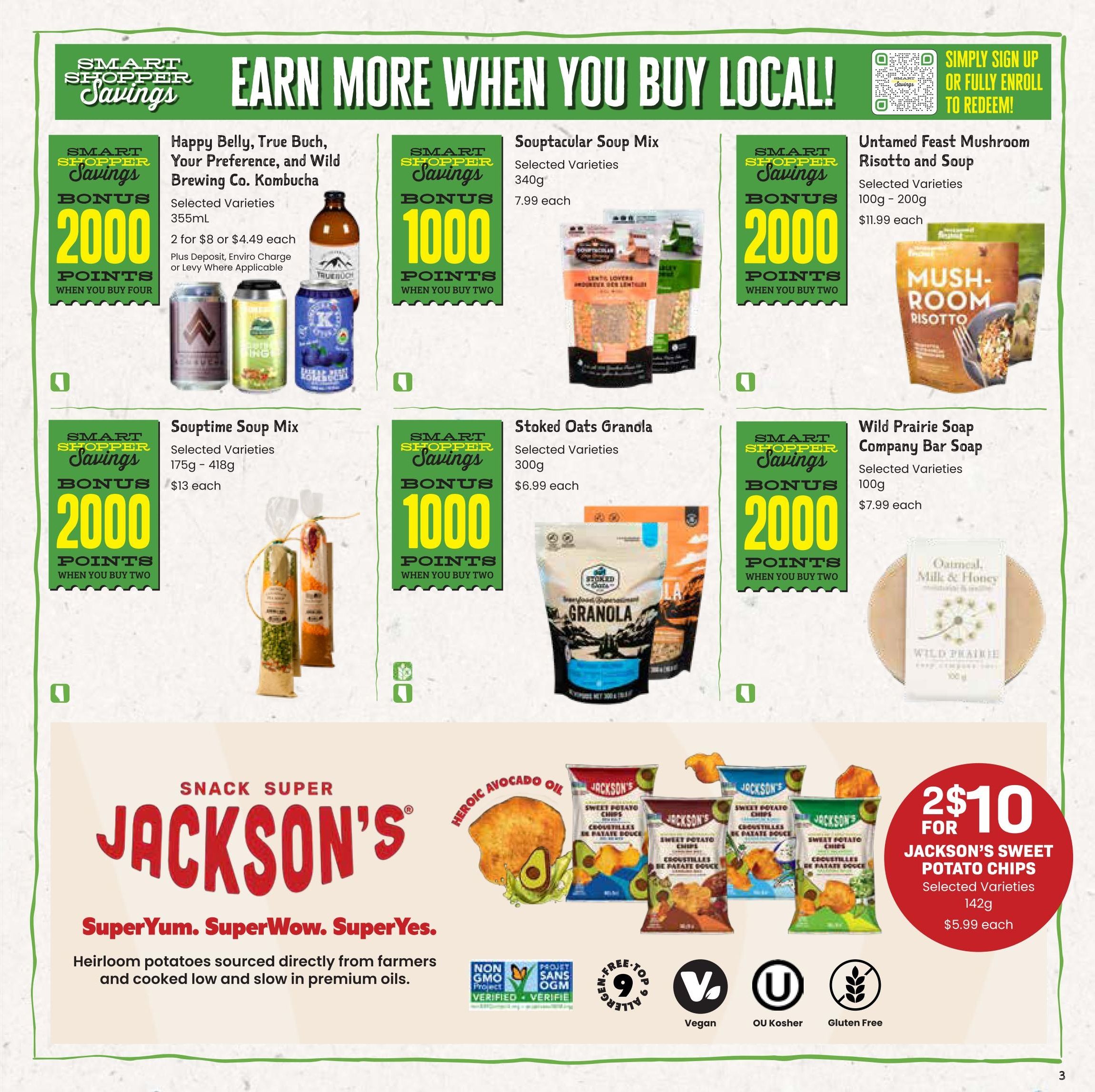 Freson Bros. Healthy Savings Flyer July 31 to August 27