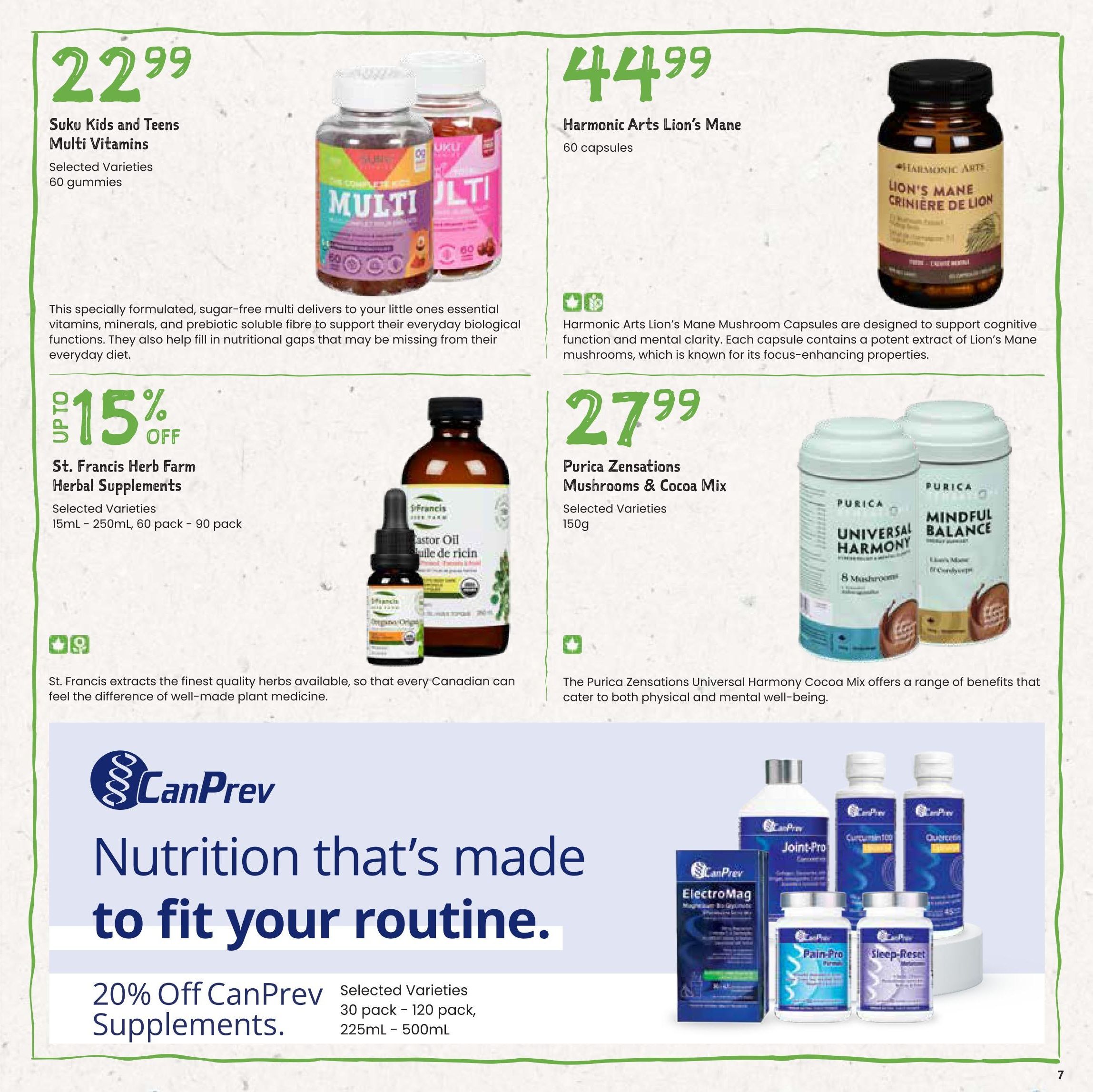 Freson Bros. Healthy Savings Flyer July 31 to August 27