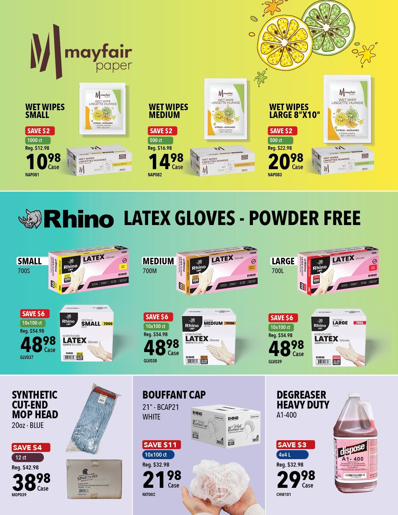 A-1 Cash and Carry Flyer August 1 to 31