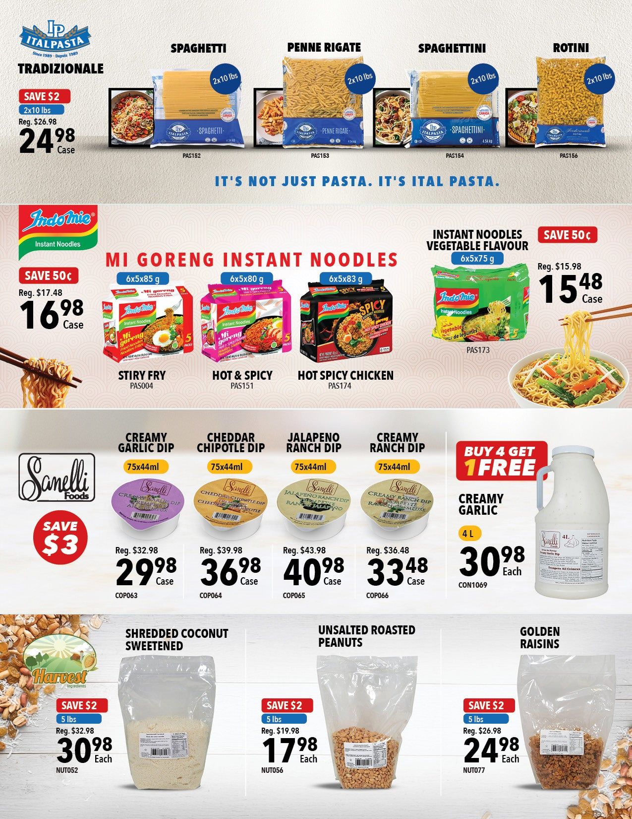 A-1 Cash and Carry Flyer August 1 to 31