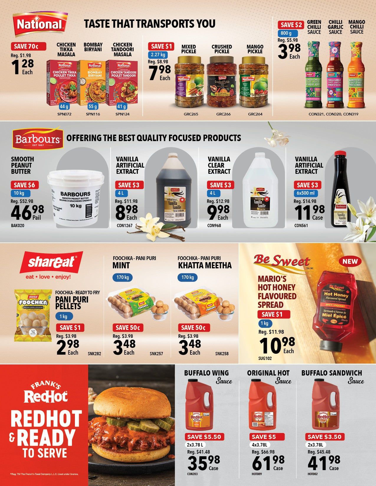 A-1 Cash and Carry Flyer August 1 to 31