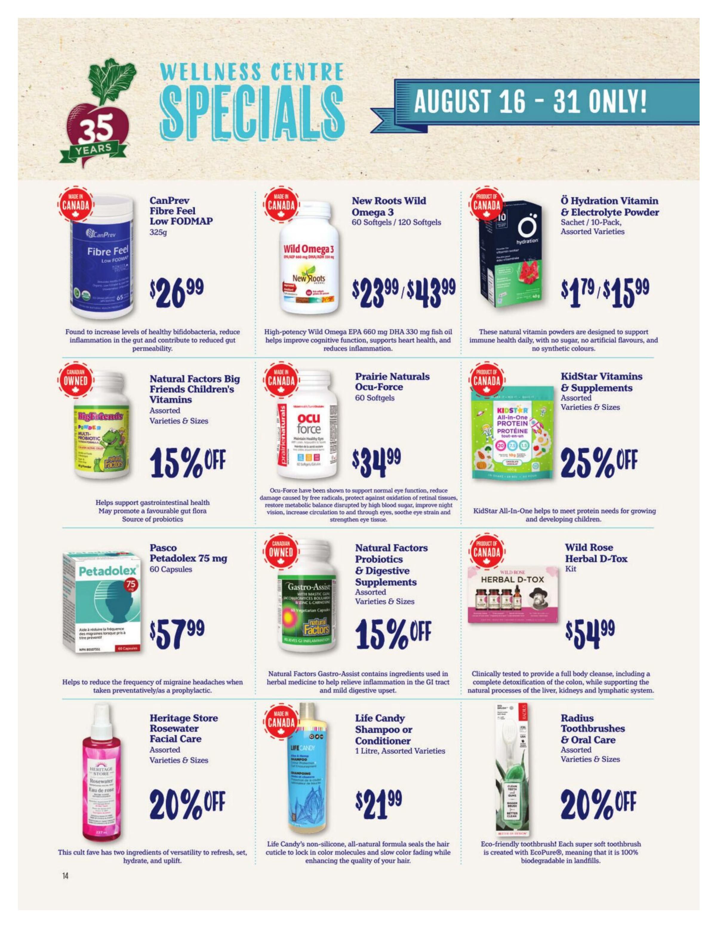 Choices Market Monthly Flyer August 1 to 31