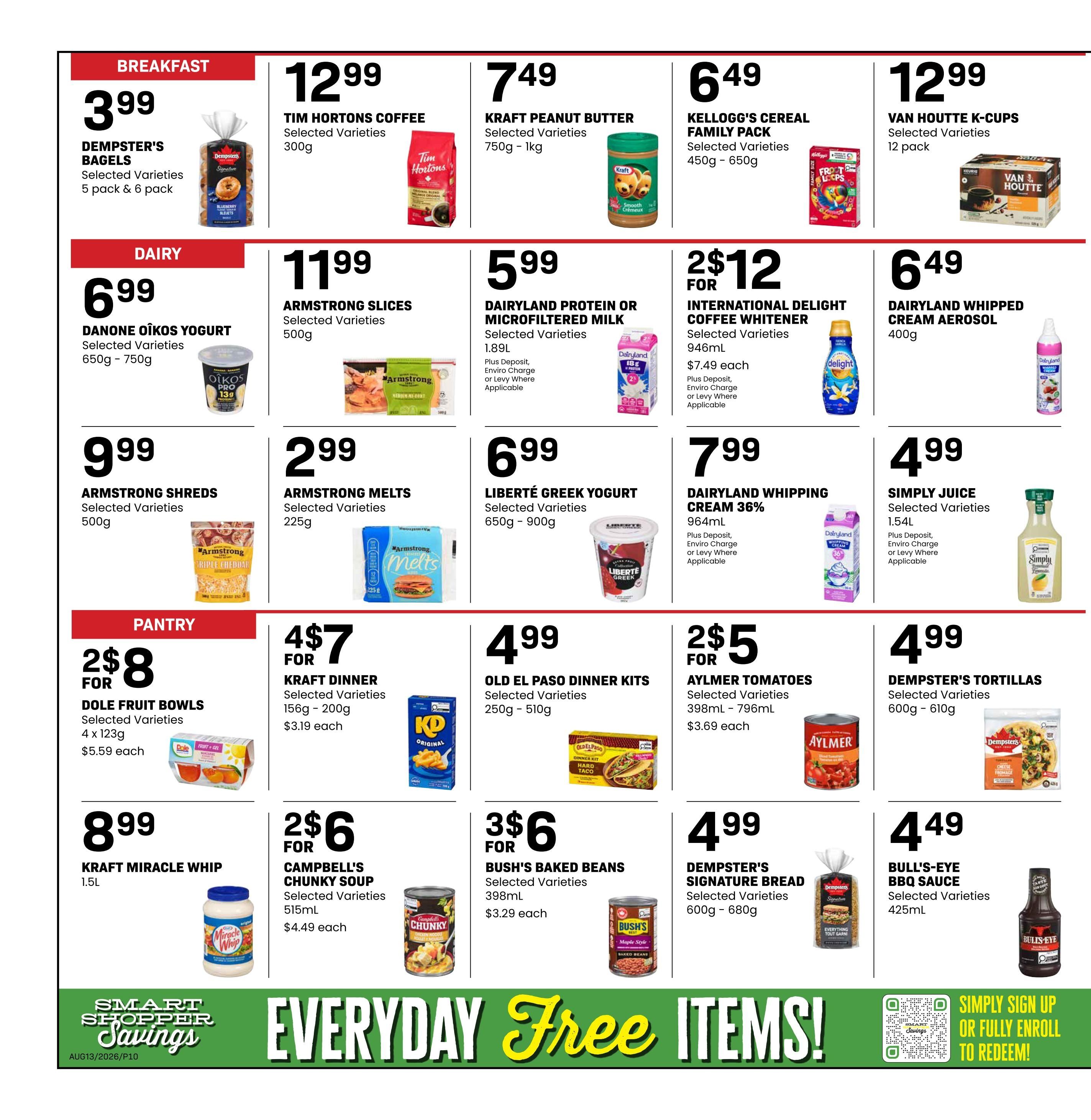 Freson Bros. Flyer August 7 to 13