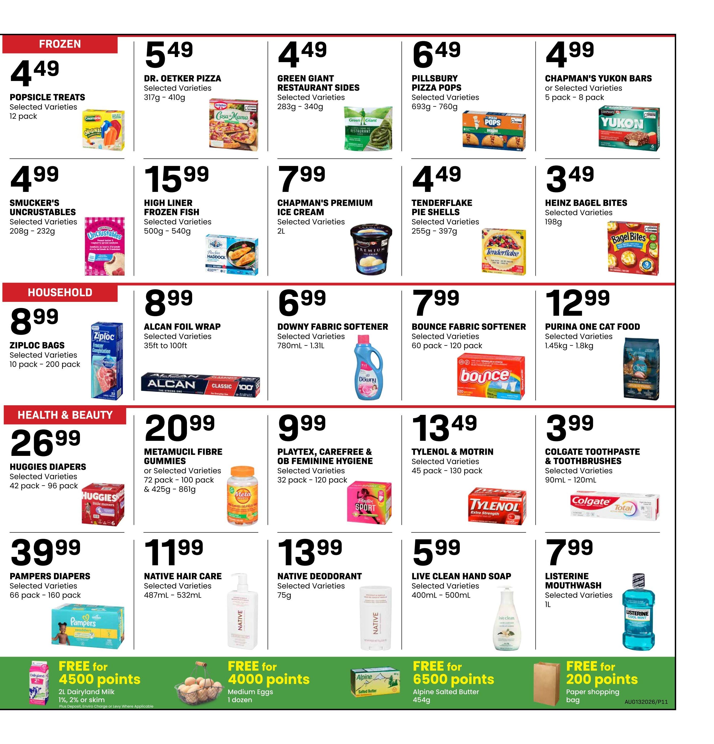 Freson Bros. Flyer August 7 to 13