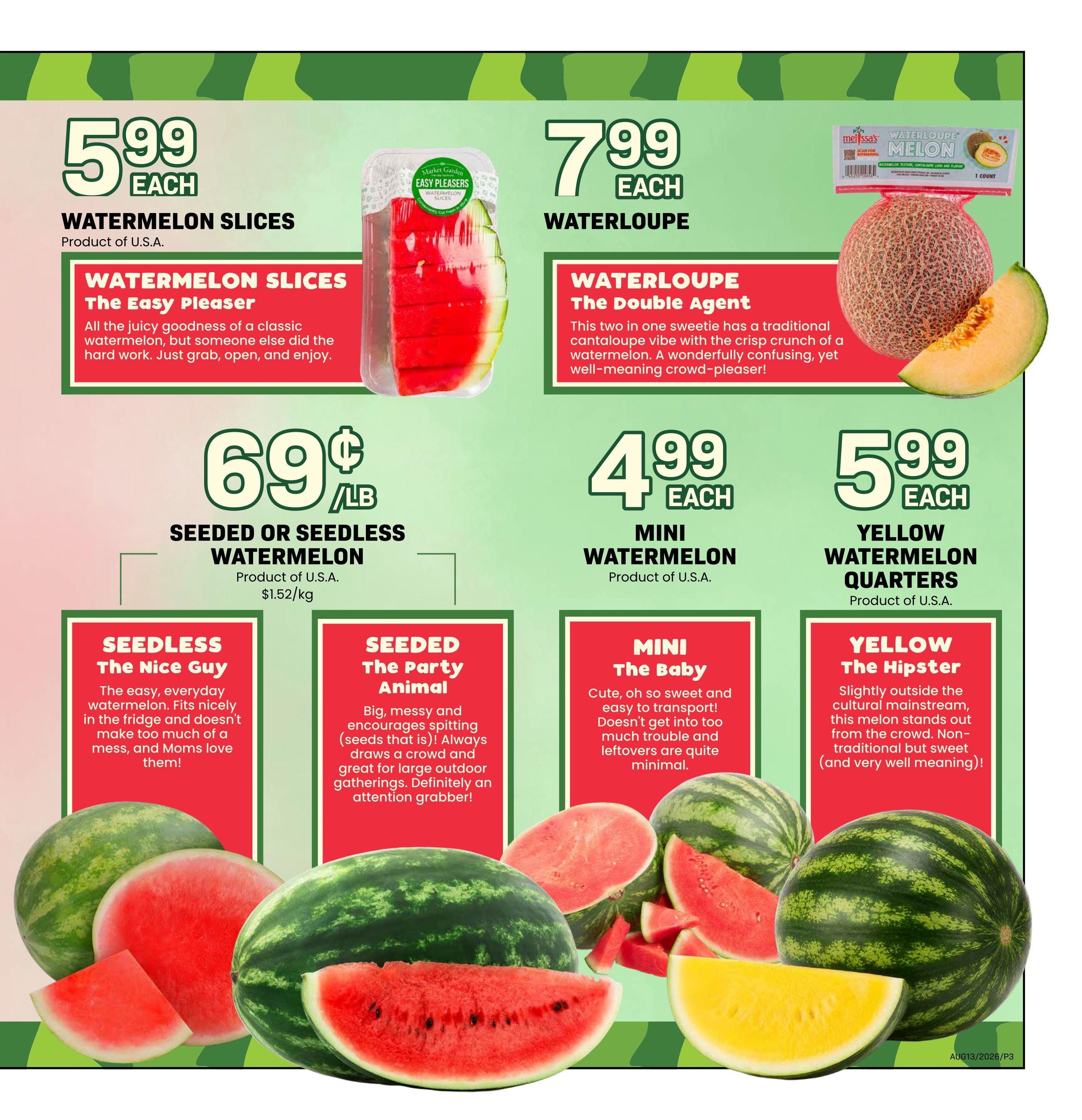 Freson Bros. Flyer August 7 to 13