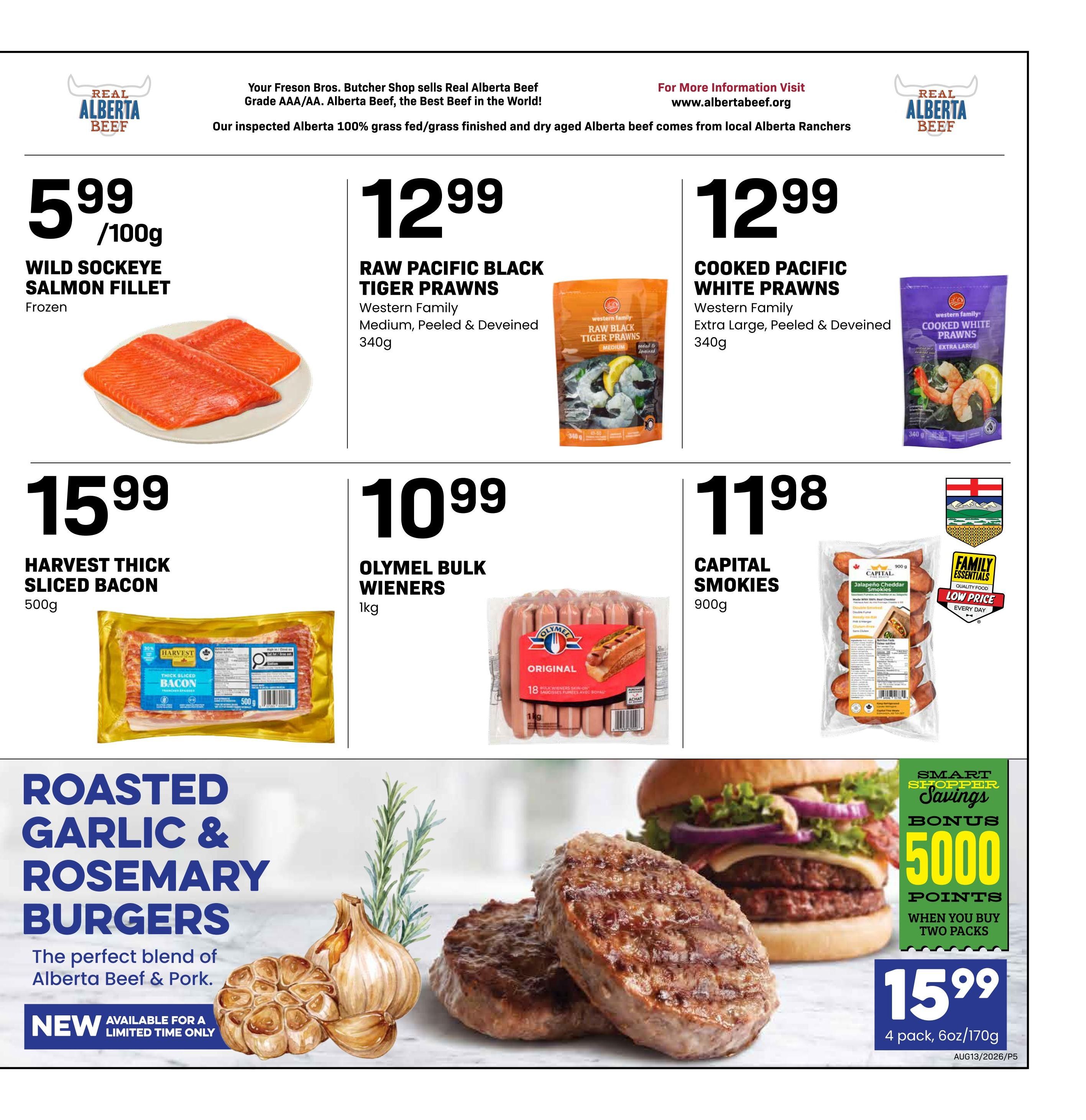 Freson Bros. Flyer August 7 to 13