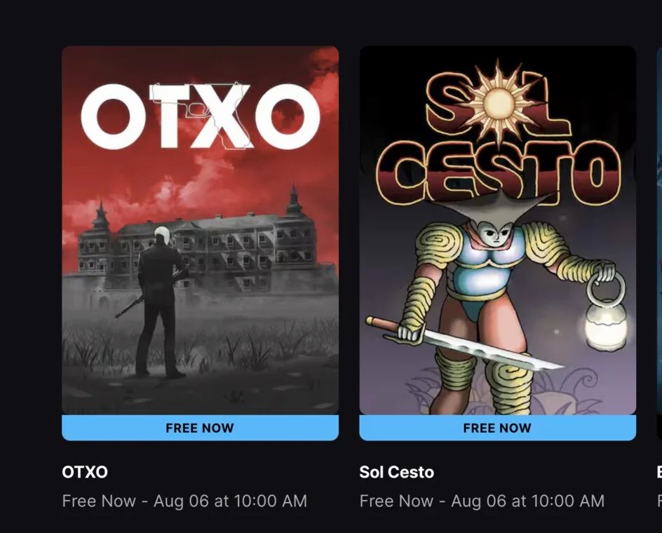 Epic Games: Free Digital Games: OTXO (PC), Sol Cesto (PC) & Mutazione (iOS/Android) Epic Games: Free Digital Games: OTXO (PC), Sol Cesto (PC) & Mutazione (iOS/Android)