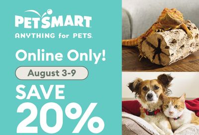 PetSmart Flyer August 3 to 9