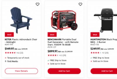 Home Hardware Canada Endless Summer Sale On Sale: Save up to 50% on Select Items