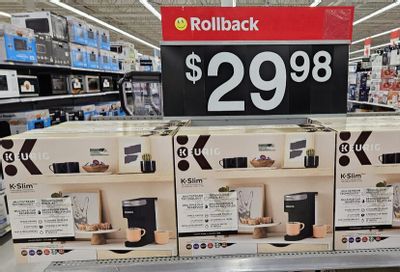 Walmart: Keurig K-Slim Single Serve K-Cup Pod Coffee Maker $29.98 YMMV