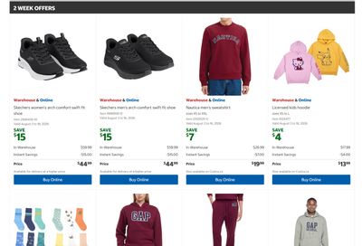 Costco (West, ON, Atlantic Canada) Warehouse Offers August 3 to 16