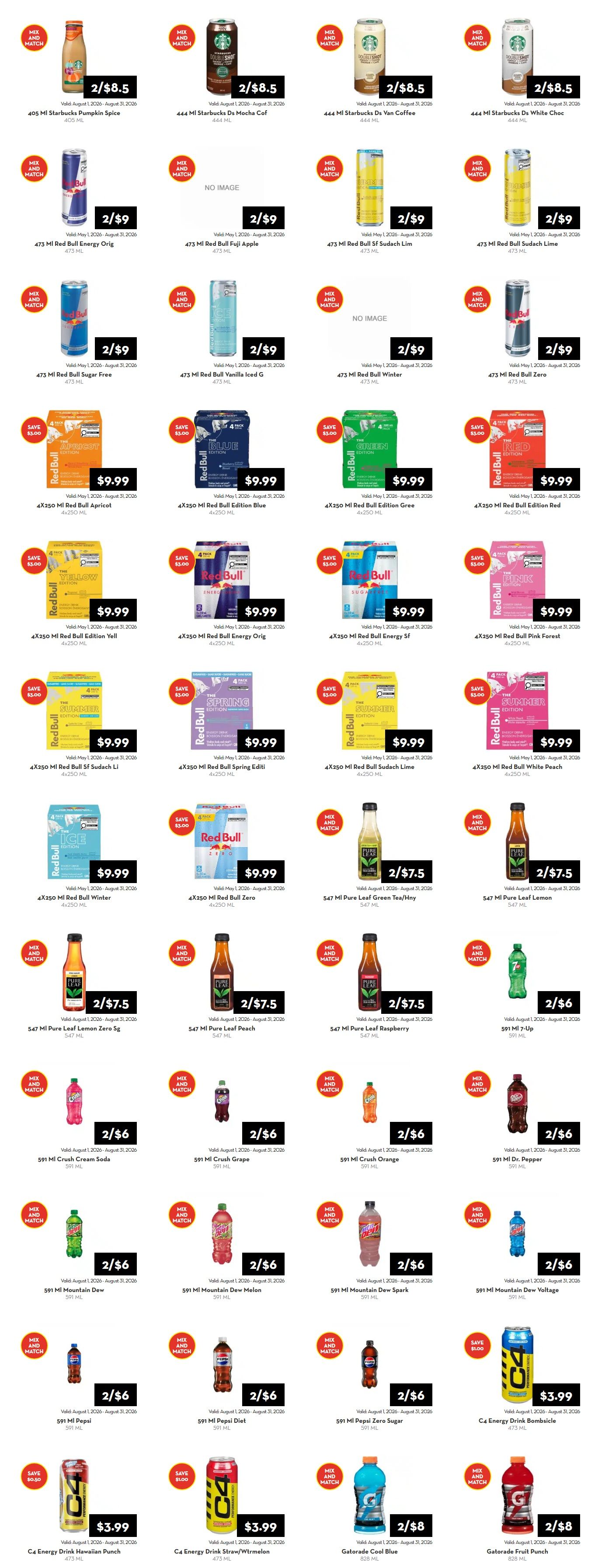 Rabba In-Store Deals August 1 to 31
