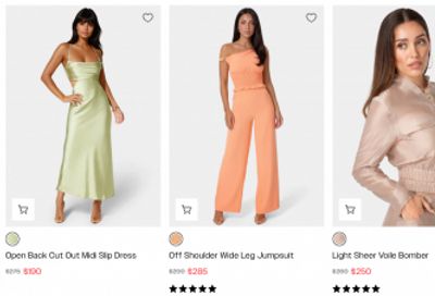 Bebe Canada: Sale up to 70% off + Extra 40% off with Promo Code