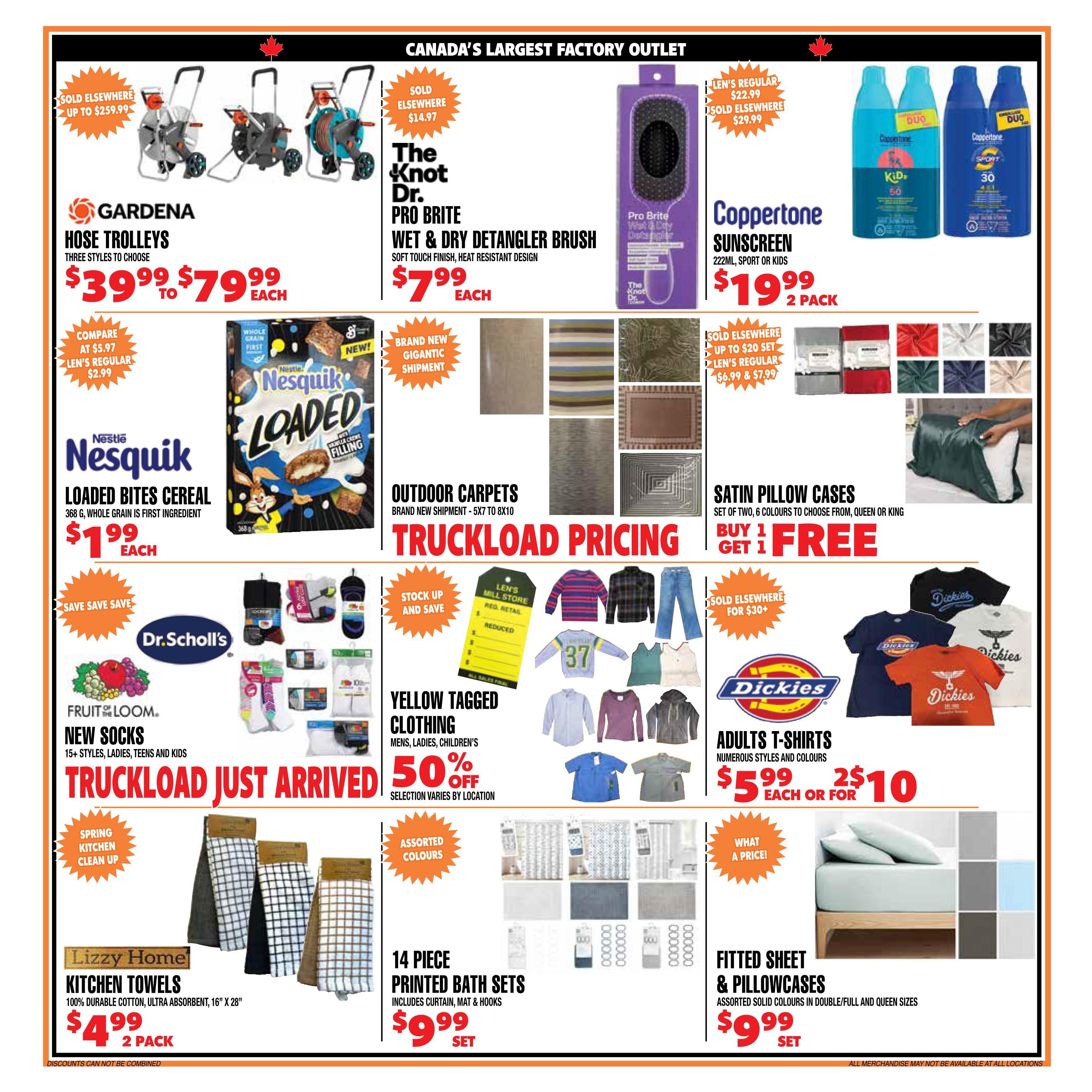 Len's Mill Stores Flyer August 3 to 16