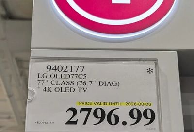 Costco: YMMV Costco 65" C5 OLED TV