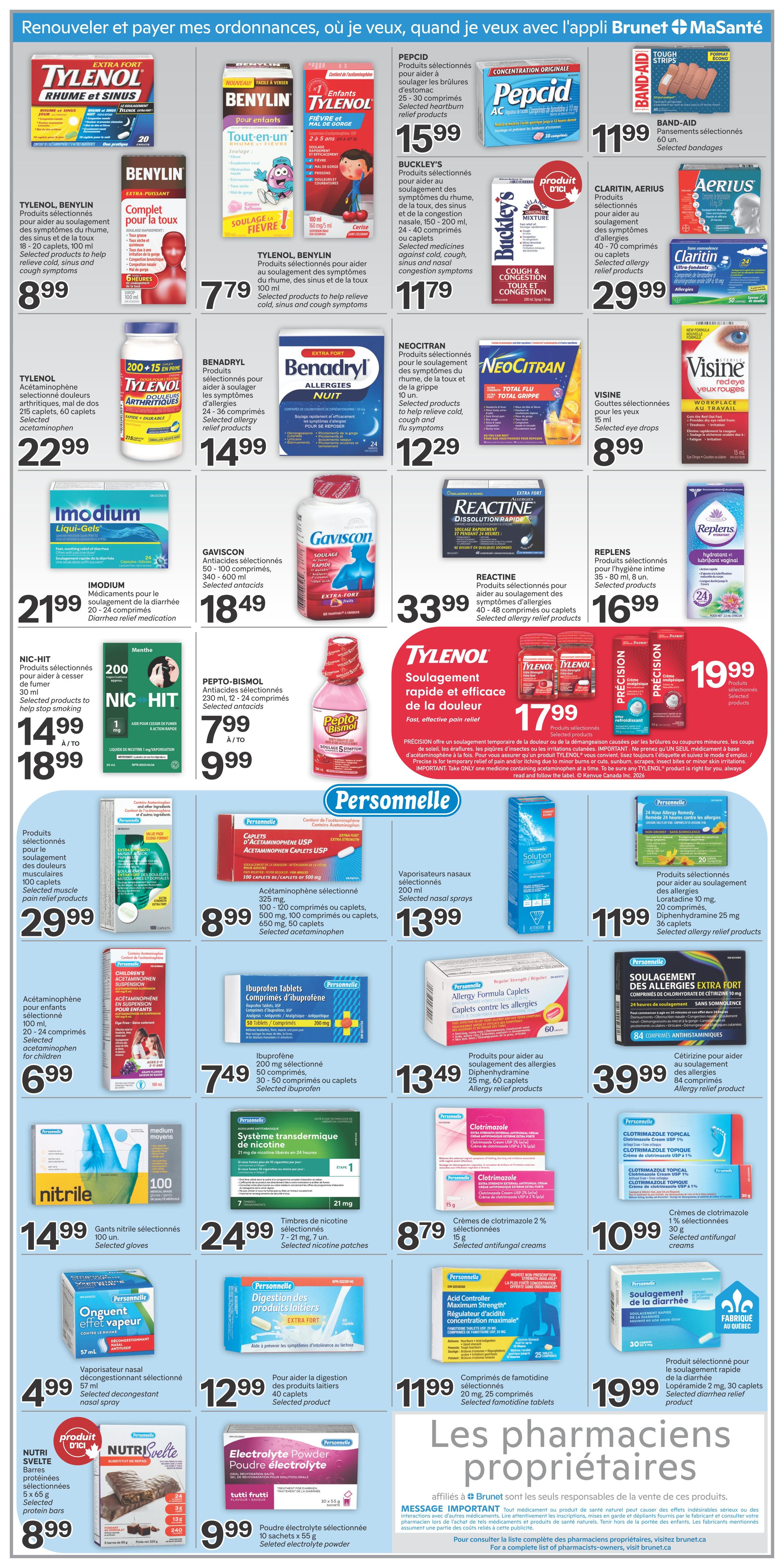 Brunet Flyer August 6 to 12