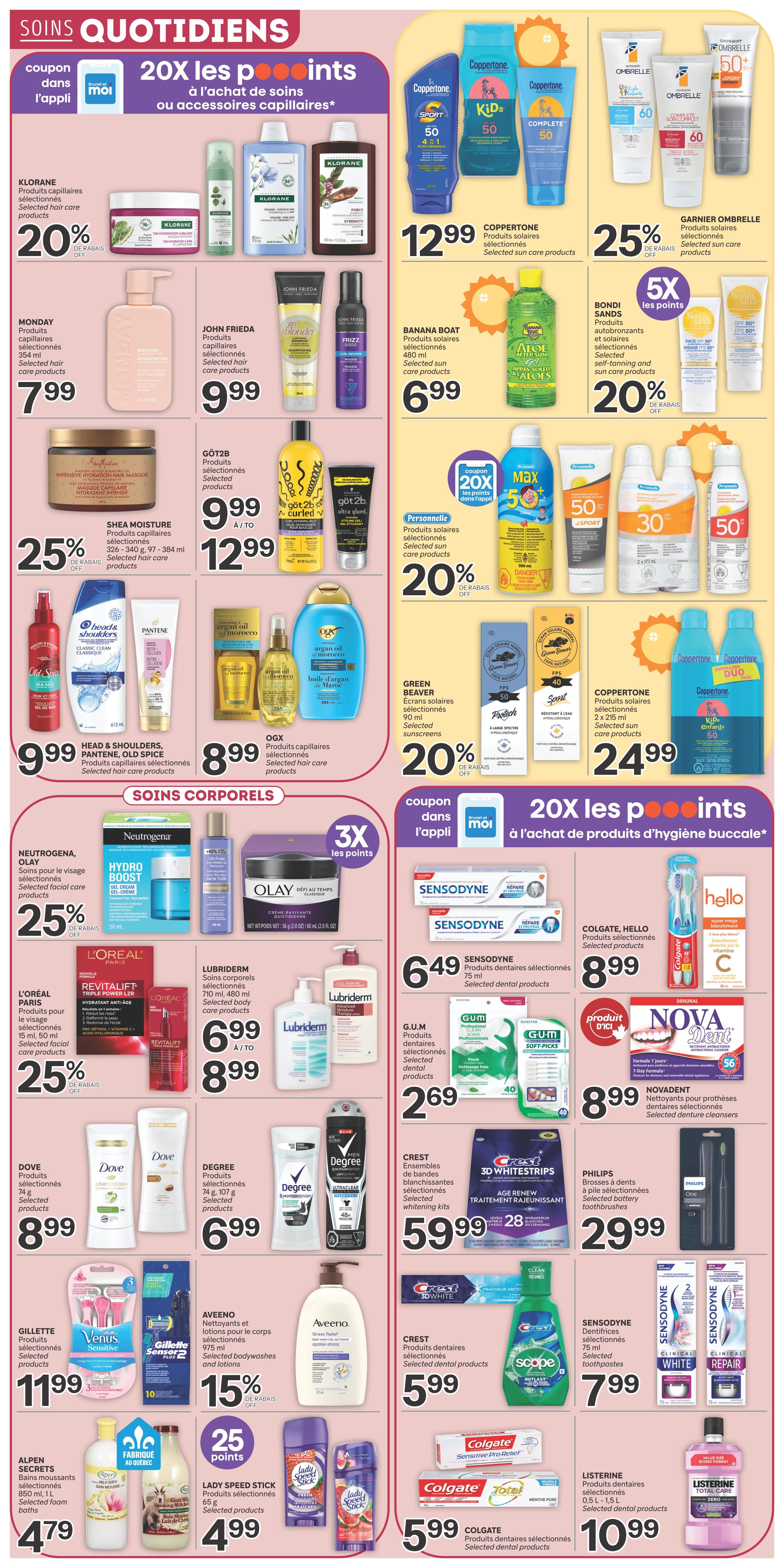 Brunet Flyer August 6 to 12
